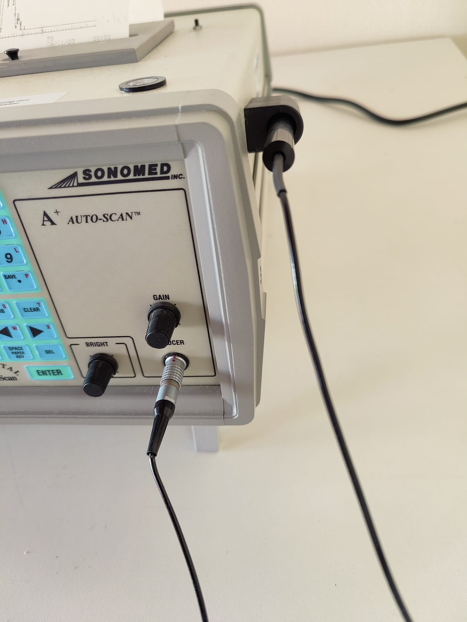 Sonomed A+ Auto-Scan A-Scan 5500 + D2H246 Ocular Ultrasound Machine thumbnail 7