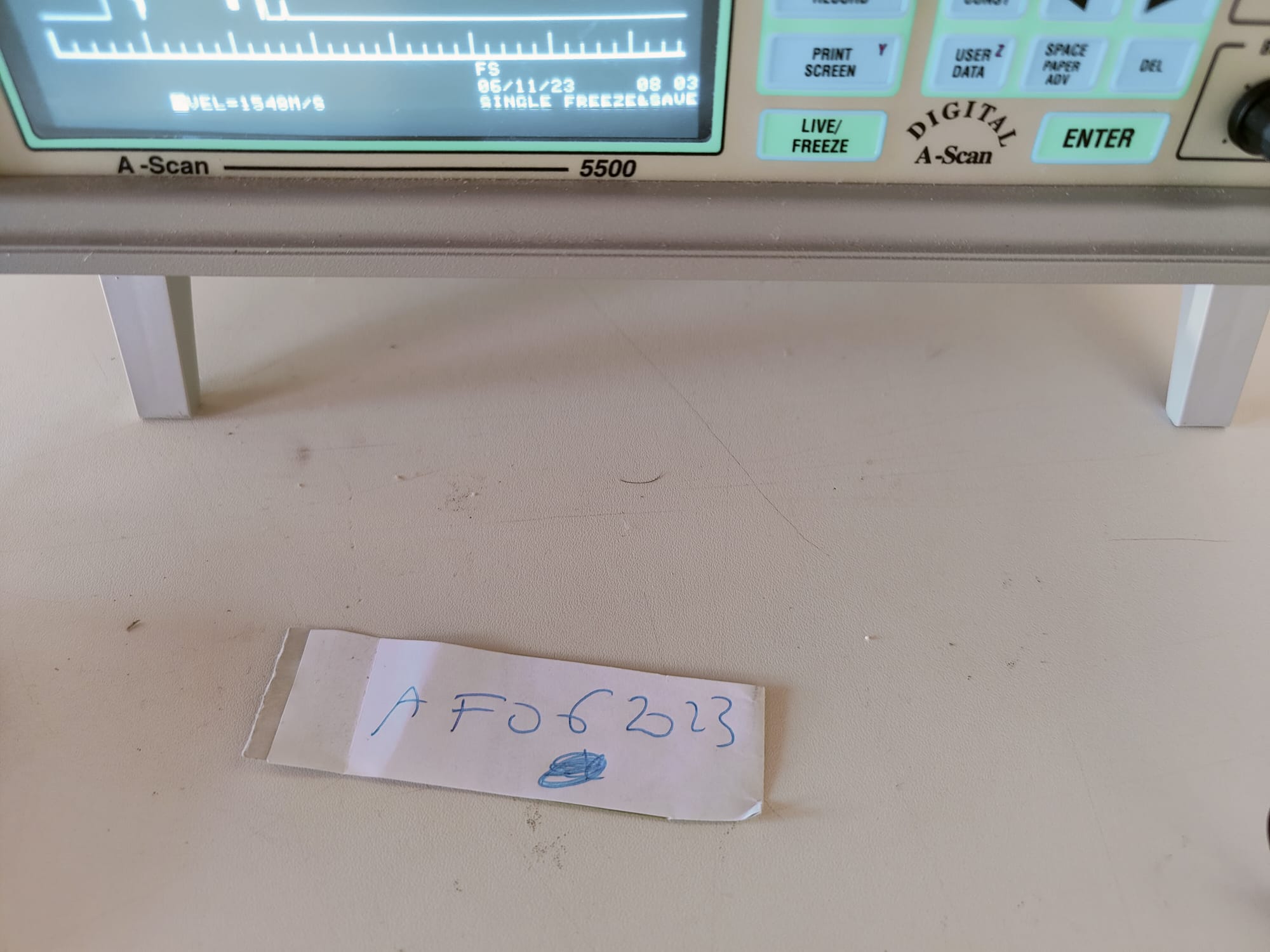 Sonomed A+ Auto-Scan A-Scan 5500 + D2H246 Ocular Ultrasound Machine thumbnail 11