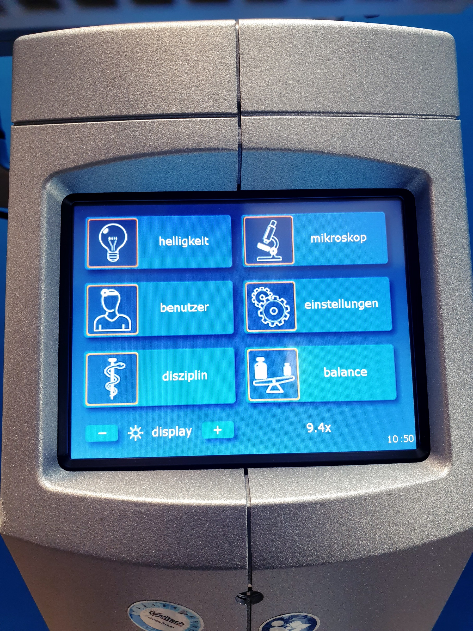HAAG STREIT HS ALLEGRA 900 uaf FS2-21 Stativ Sony HD Bildübertragung // Medicap USB300 Bild dokumentation DOM 2016 // Behandlungsstuhl 623-102 // Fusspedal thumbnail 3