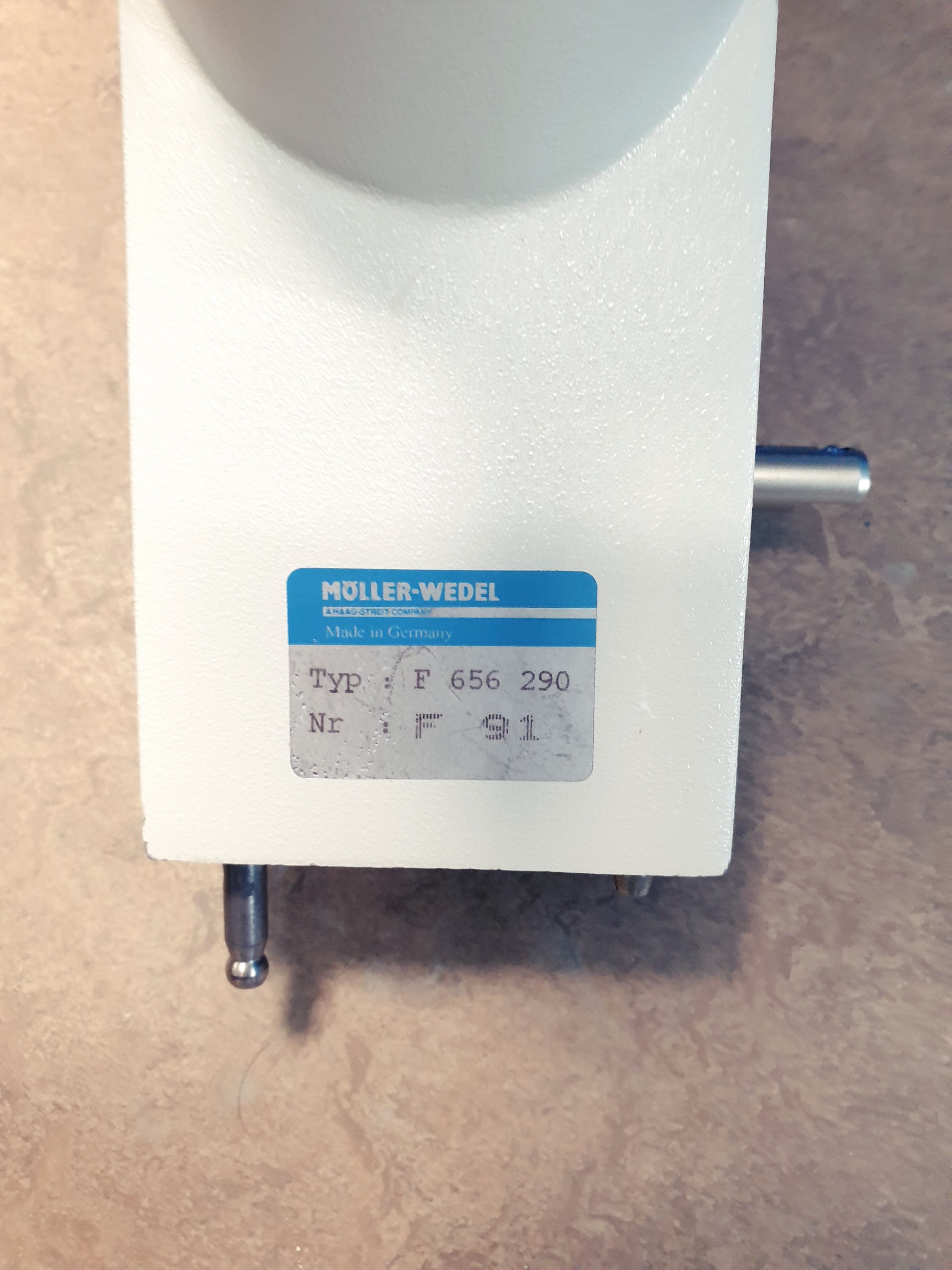 HAAG STREIT HS ALLEGRA 900 uaf FS2-21 Stativ Sony HD Bildübertragung // Medicap USB300 Bild dokumentation DOM 2016 // Behandlungsstuhl 623-102 // Fusspedal thumbnail 15