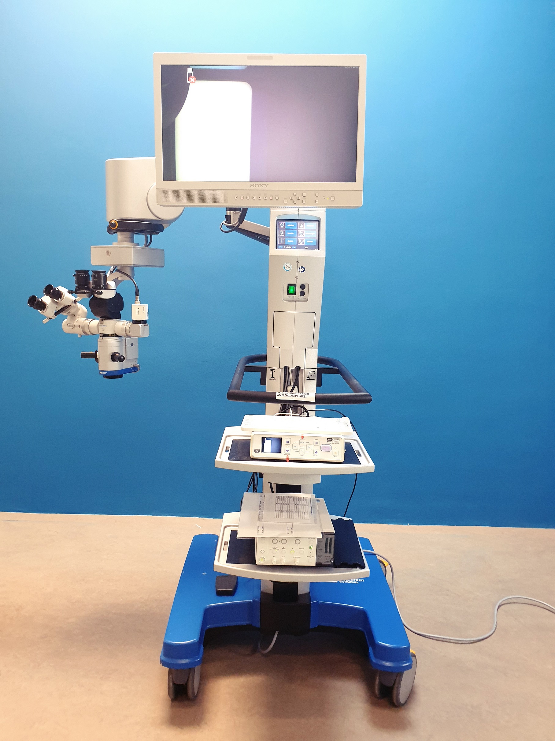 HAAG STREIT HS ALLEGRA 900 uaf FS2-21 Stativ Sony HD Bildübertragung // Medicap USB300 Bild dokumentation DOM 2016 // Behandlungsstuhl 623-102 // Fusspedal thumbnail 17