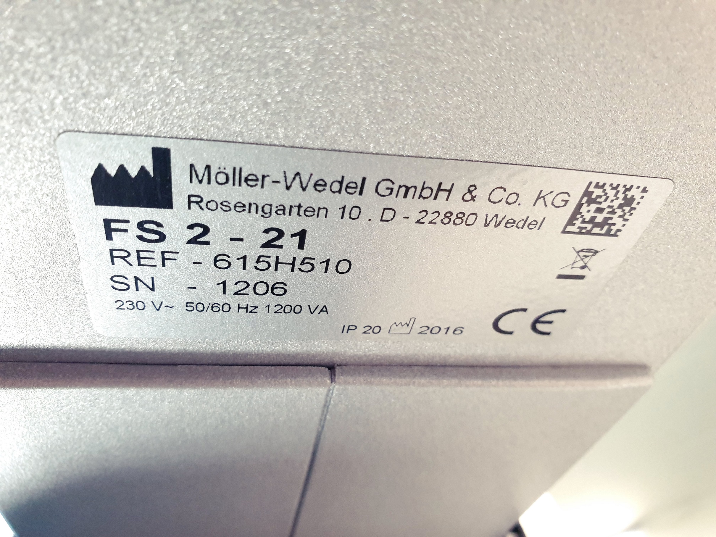 HAAG STREIT HS ALLEGRA 900 uaf FS2-21 Stativ Sony HD Bildübertragung // Medicap USB300 Bild dokumentation DOM 2016 // Behandlungsstuhl 623-102 // Fusspedal thumbnail 23