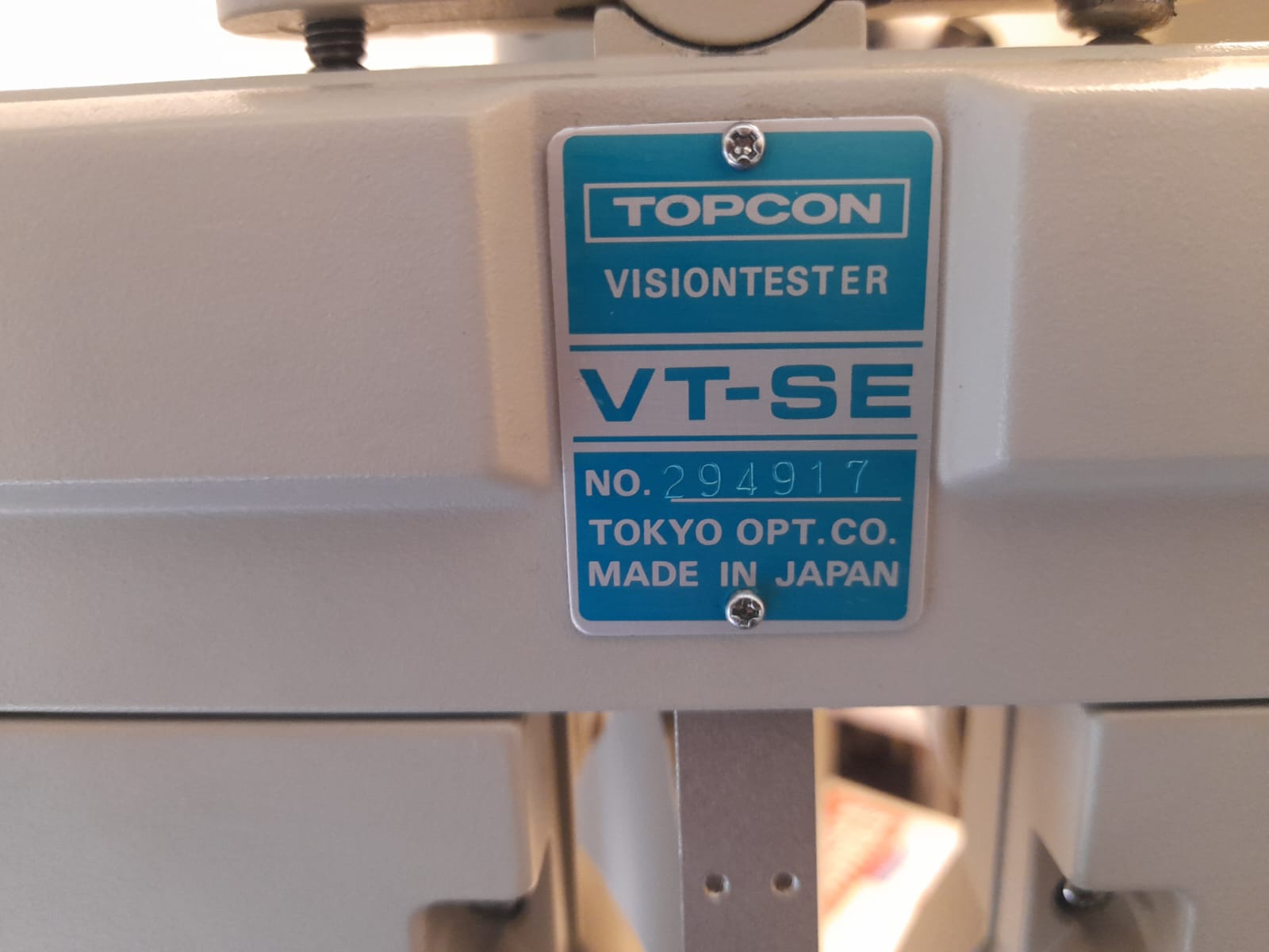 BON E20 Topcon VT-SE – Bon 85-SL – Visiontester – Ophtalmologische Einheit thumbnail 6