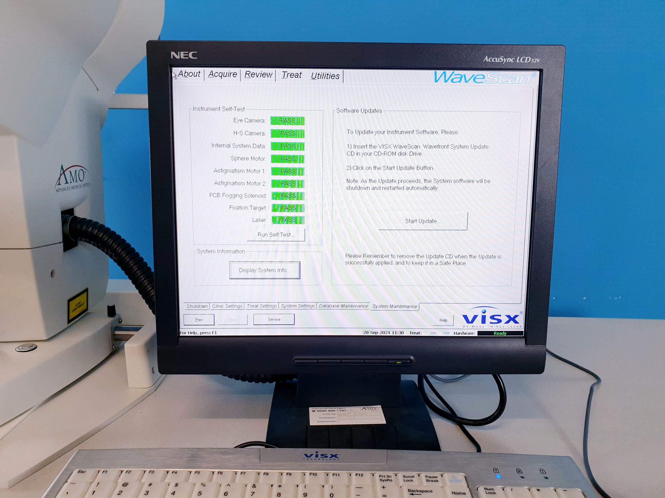 VISX WaveScan WaveFront Aberrometer-Laser thumbnail 2