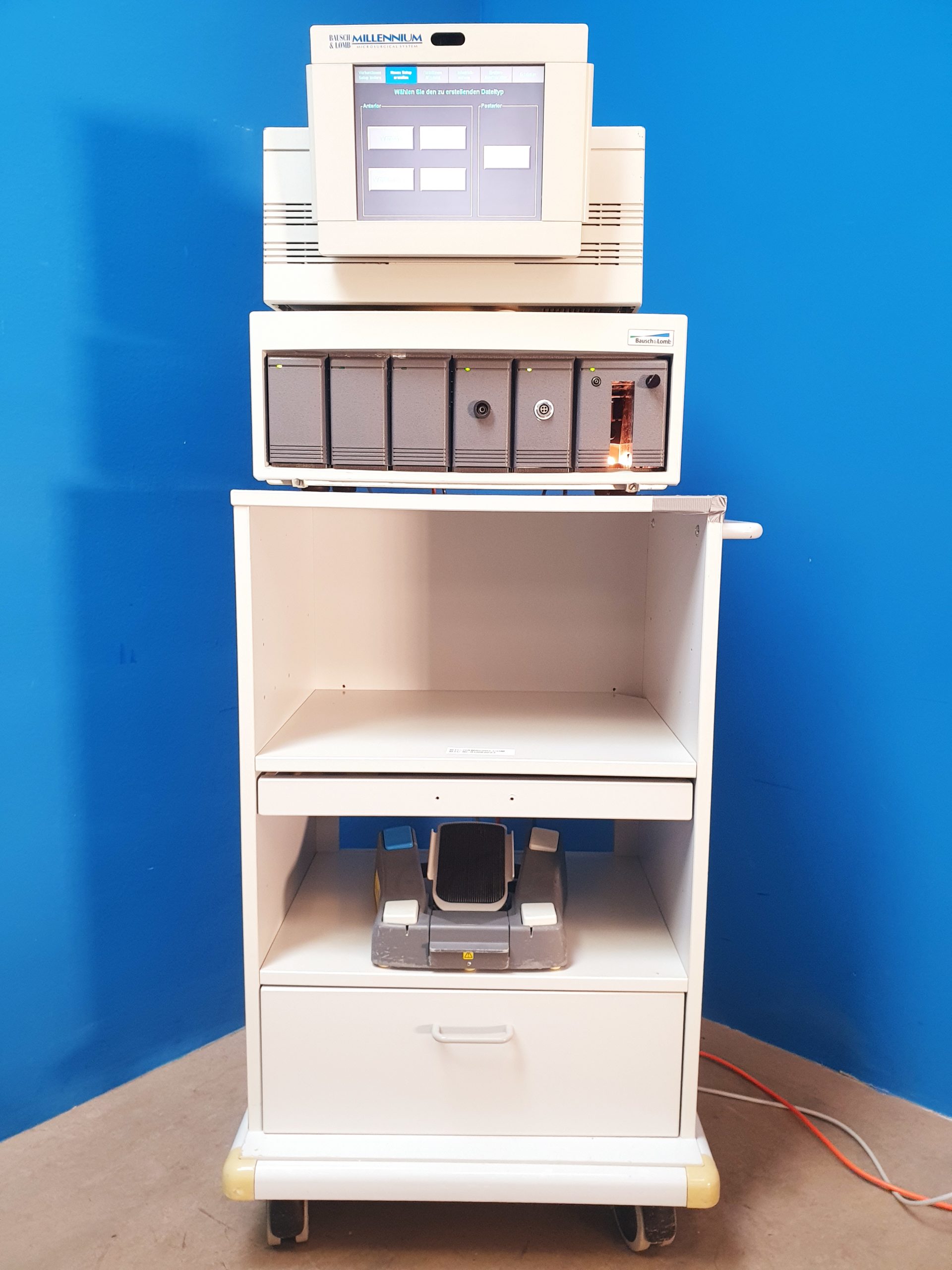 Bausch & Lomb Surgical CX6000 + CX6100 MillennIum Micro Surgical System / Phacoemulsifier — image 1 of 11