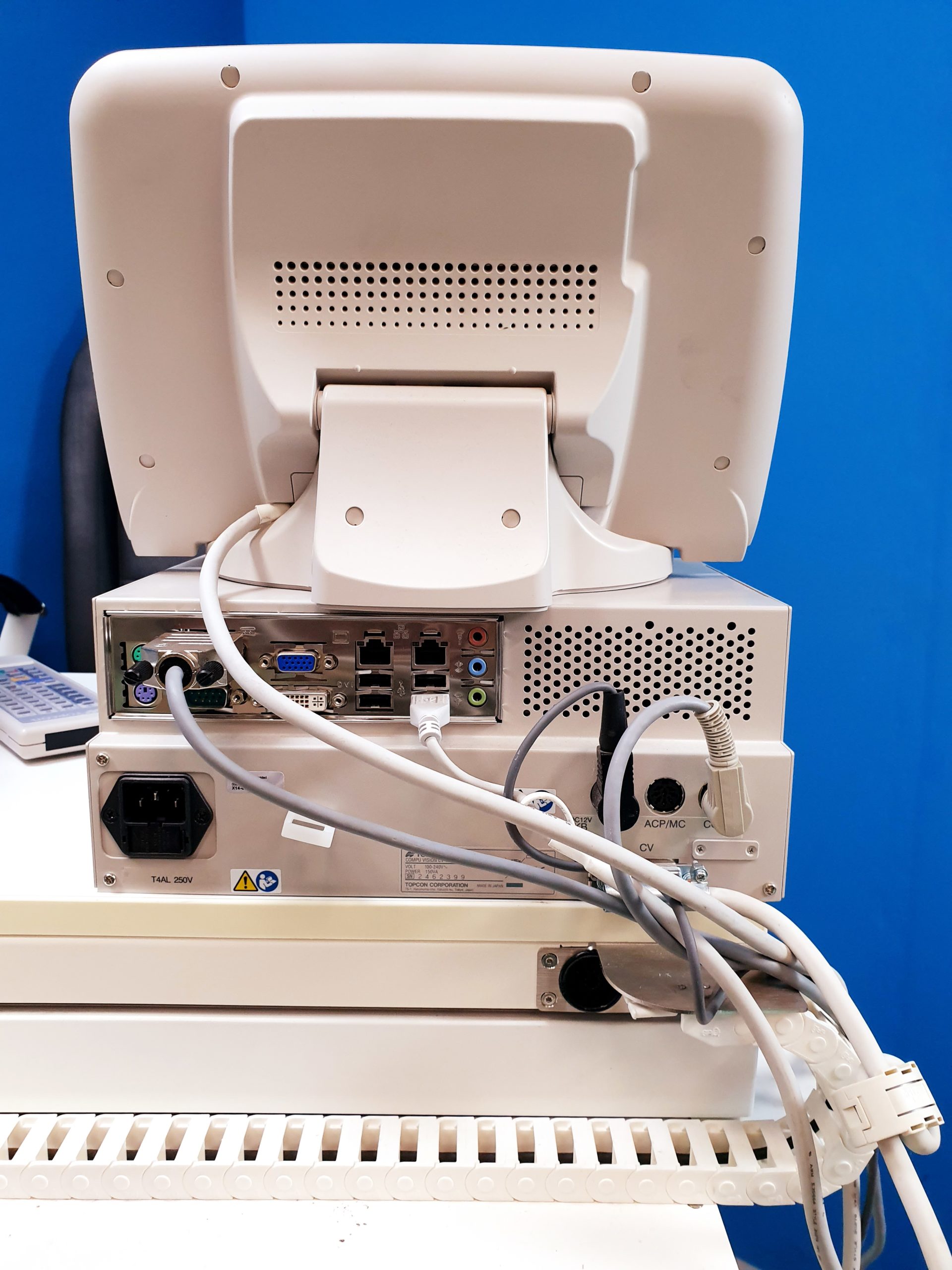 Topcon Ophthalmologie Einheit SL-D + Compu Vision CV-5000 + CV-5000 Pro + ACP-8 EM + AT-900 + thumbnail 18
