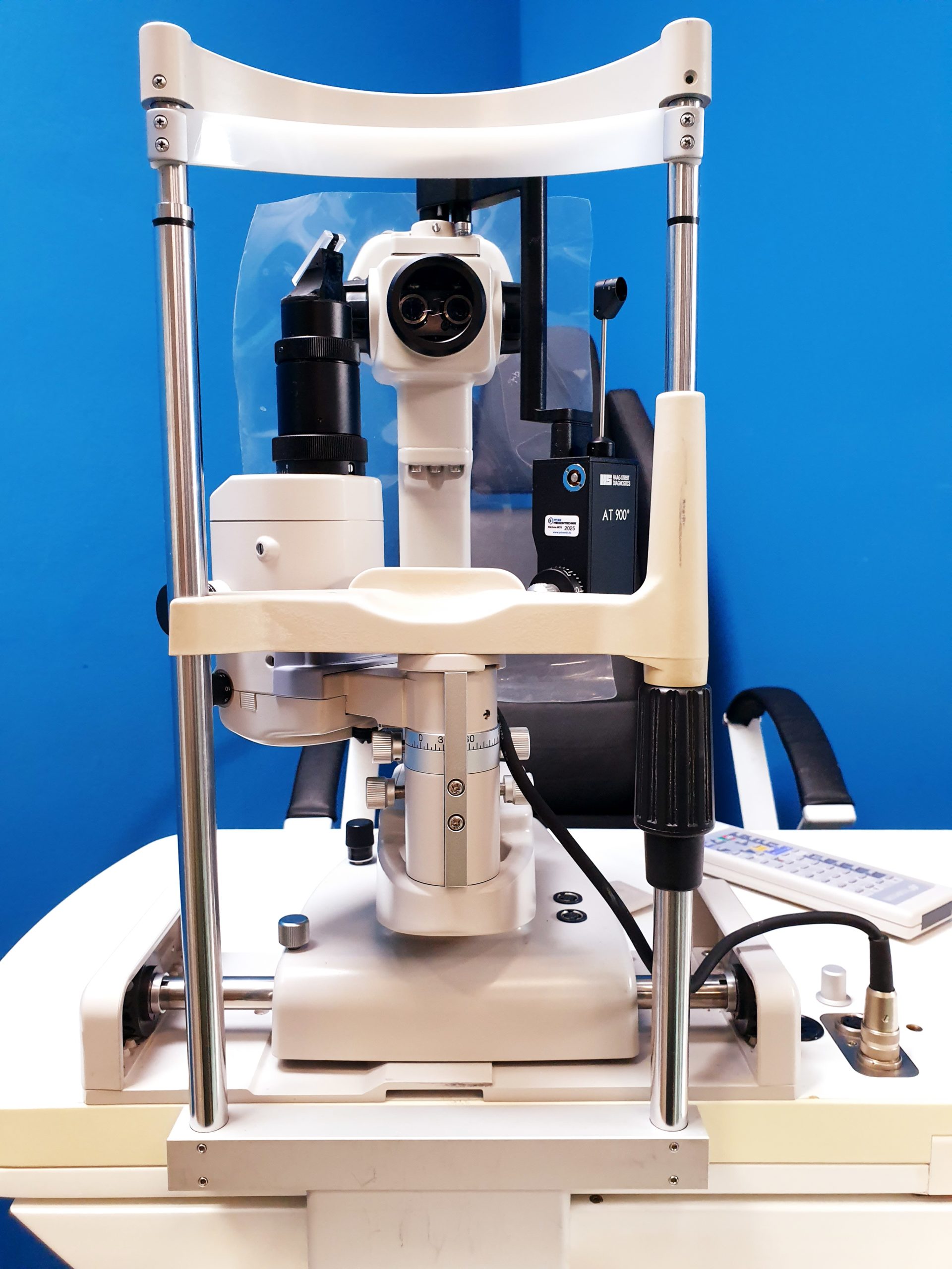 Topcon Ophthalmologie Einheit SL-D + Compu Vision CV-5000 + CV-5000 Pro + ACP-8 EM + AT-900 + thumbnail 20