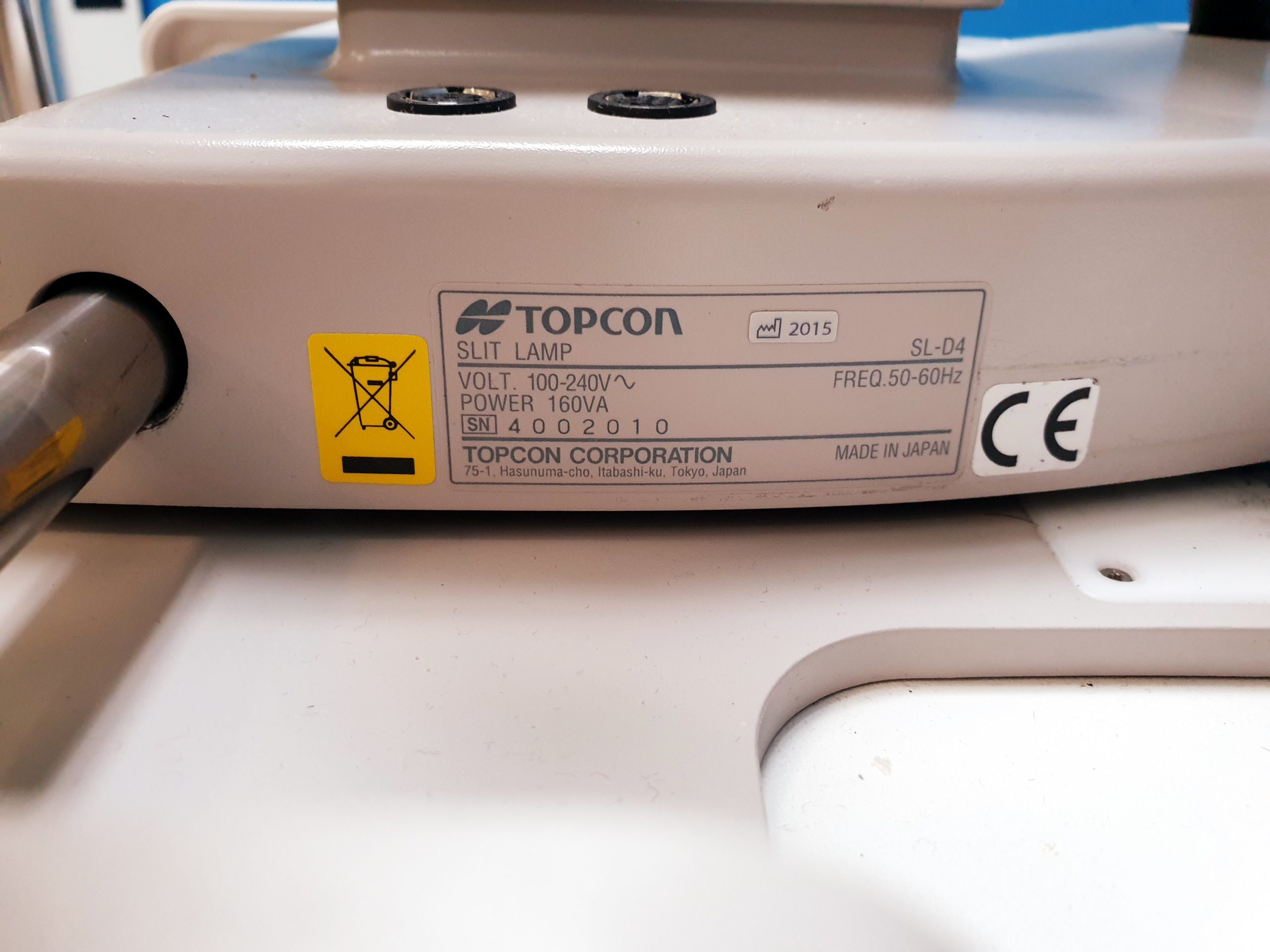 Topcon Ophthalmologie Einheit SL-D + Compu Vision CV-5000 + CV-5000 Pro + ACP-8 EM + AT-900 + thumbnail 22