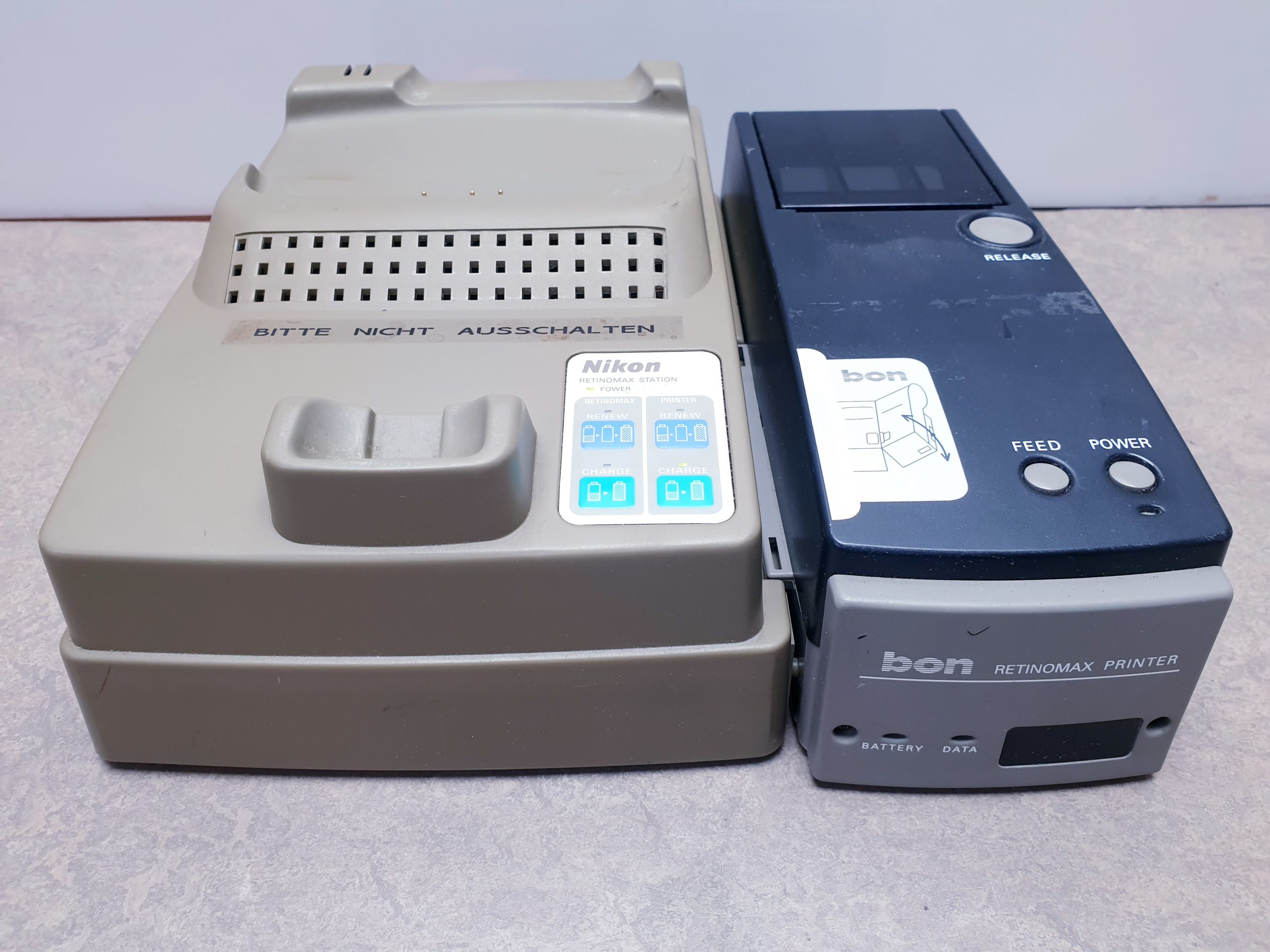 Nikon Retinomax Autorefractor Station und Drucker thumbnail 3