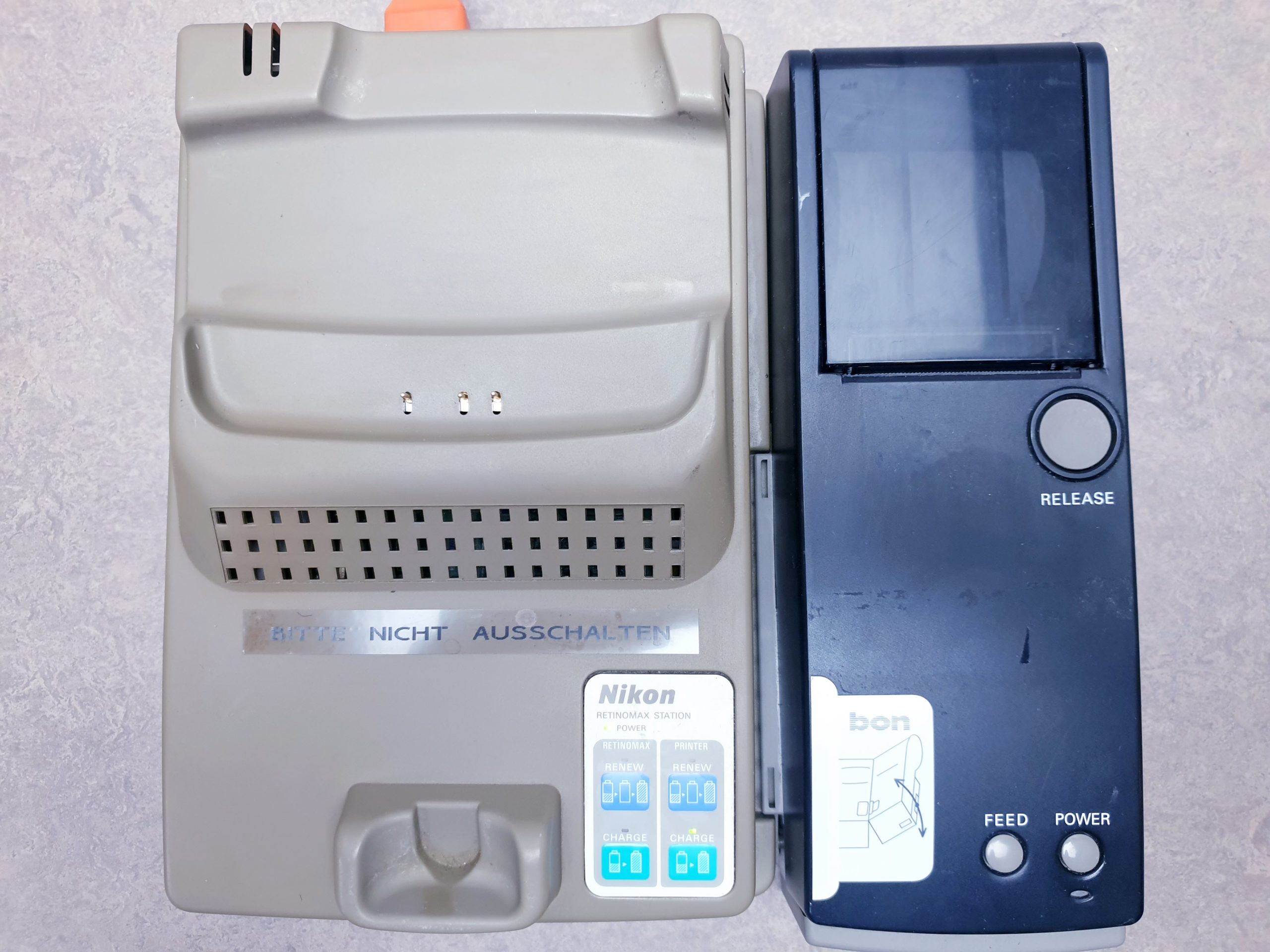 Nikon Retinomax Autorefractor Station und Drucker thumbnail 4