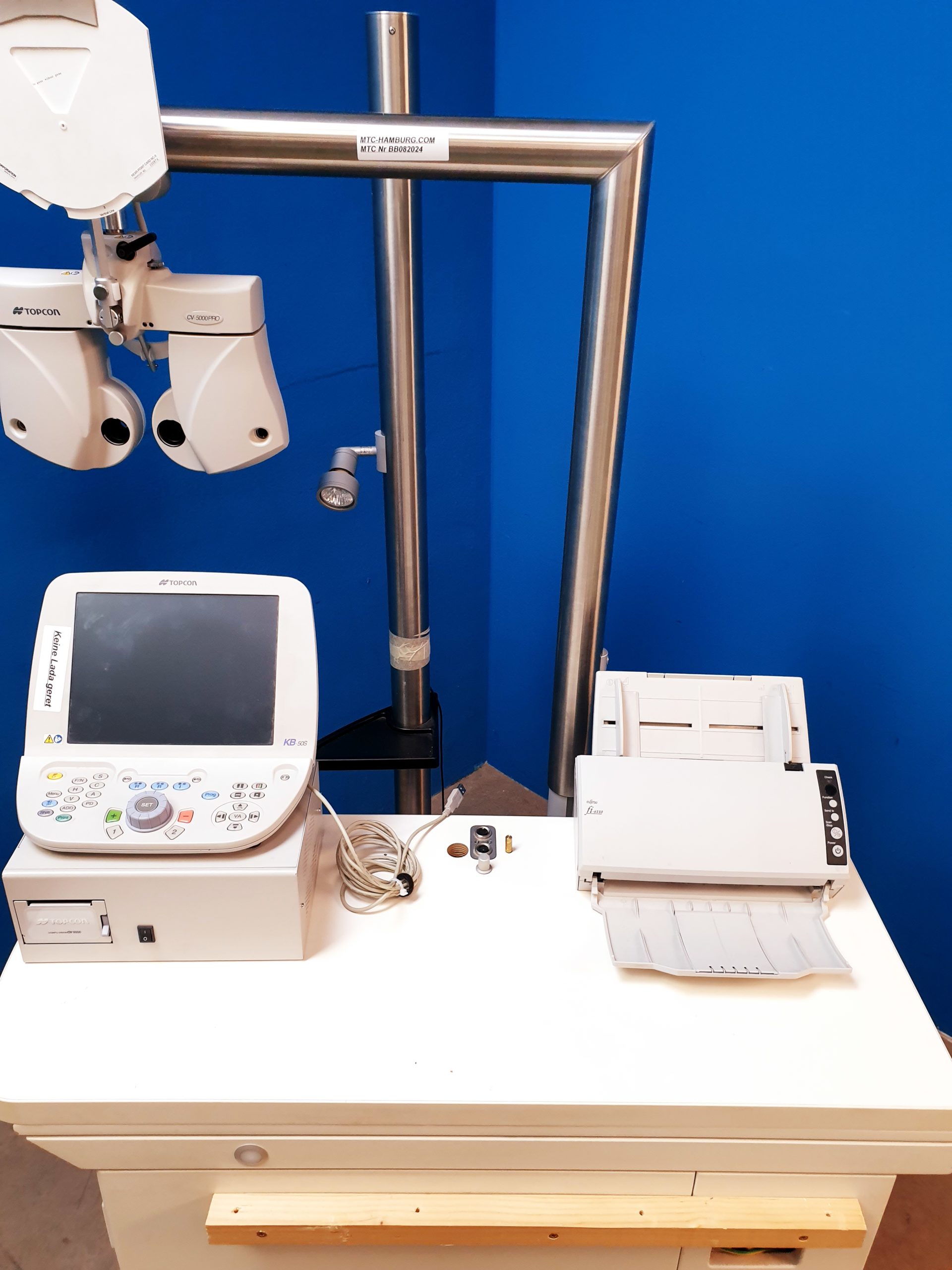 Topcon Ophtalmologische Einheit Compu cv-5000 Vision CV-5000Pro KB-50S, thumbnail 2