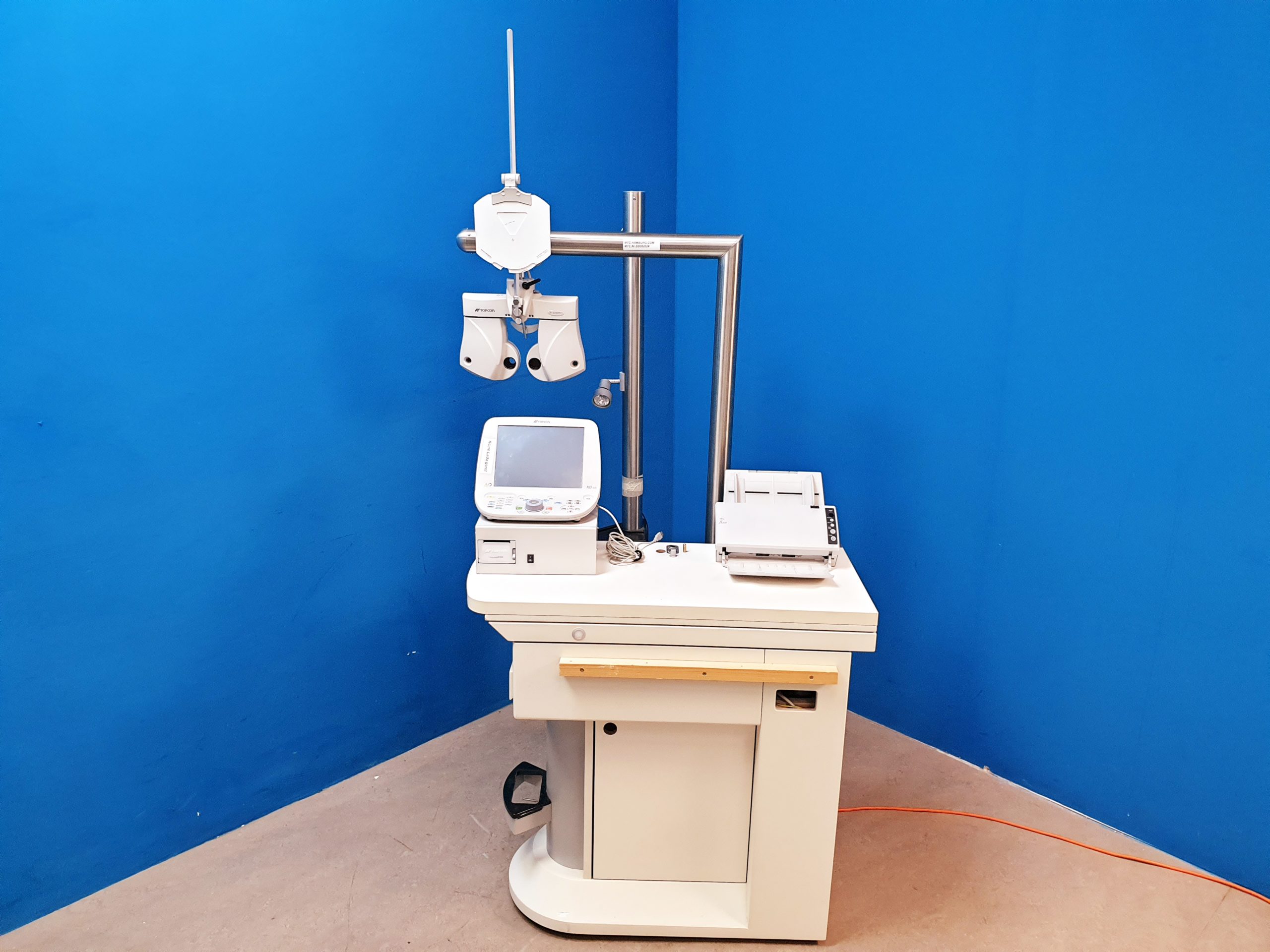 Topcon Ophtalmologische Einheit Compu cv-5000 Vision CV-5000Pro KB-50S, thumbnail 3