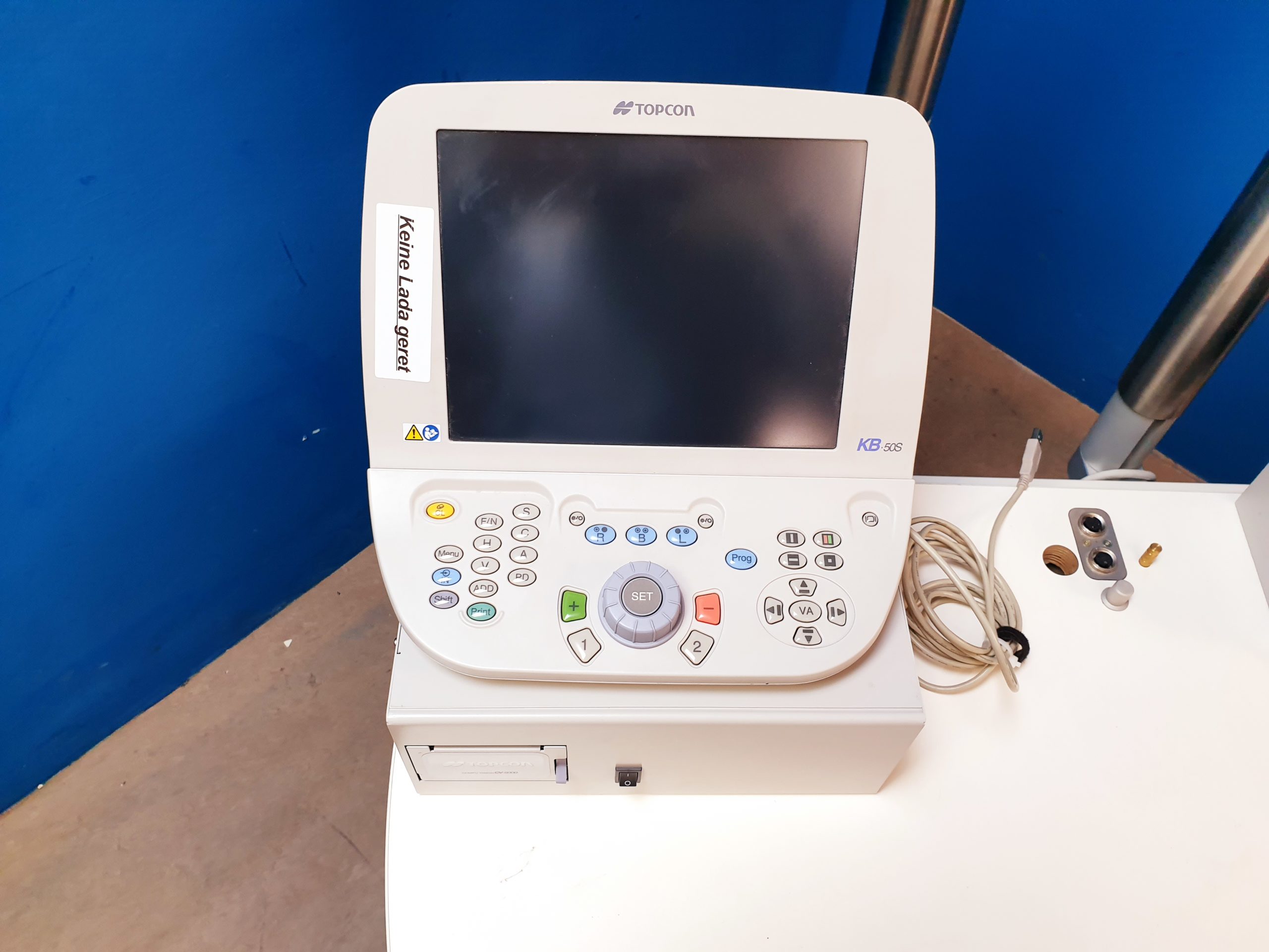 Topcon Ophtalmologische Einheit Compu cv-5000 Vision CV-5000Pro KB-50S, thumbnail 4