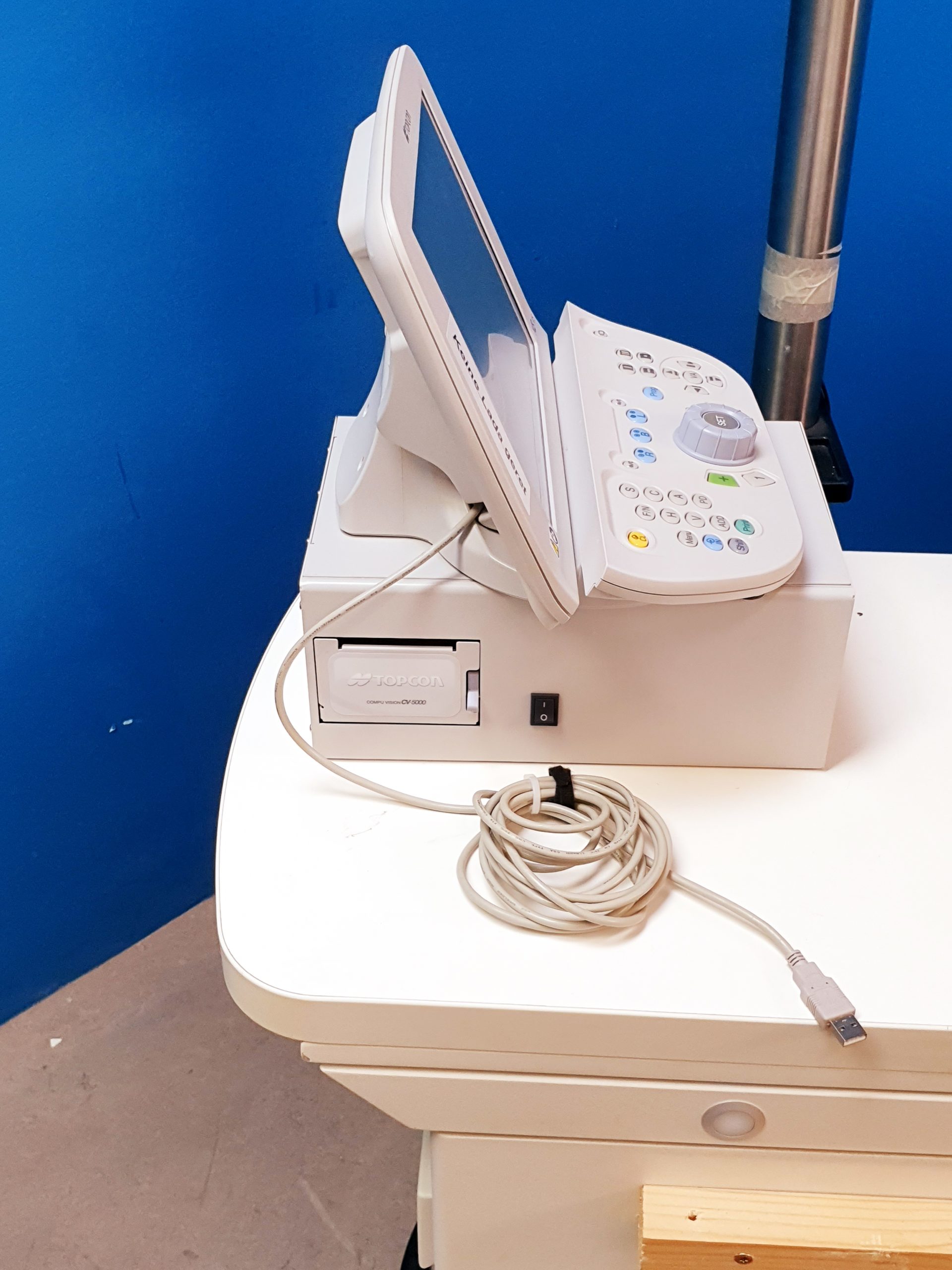 Topcon Ophtalmologische Einheit Compu cv-5000 Vision CV-5000Pro KB-50S, thumbnail 10
