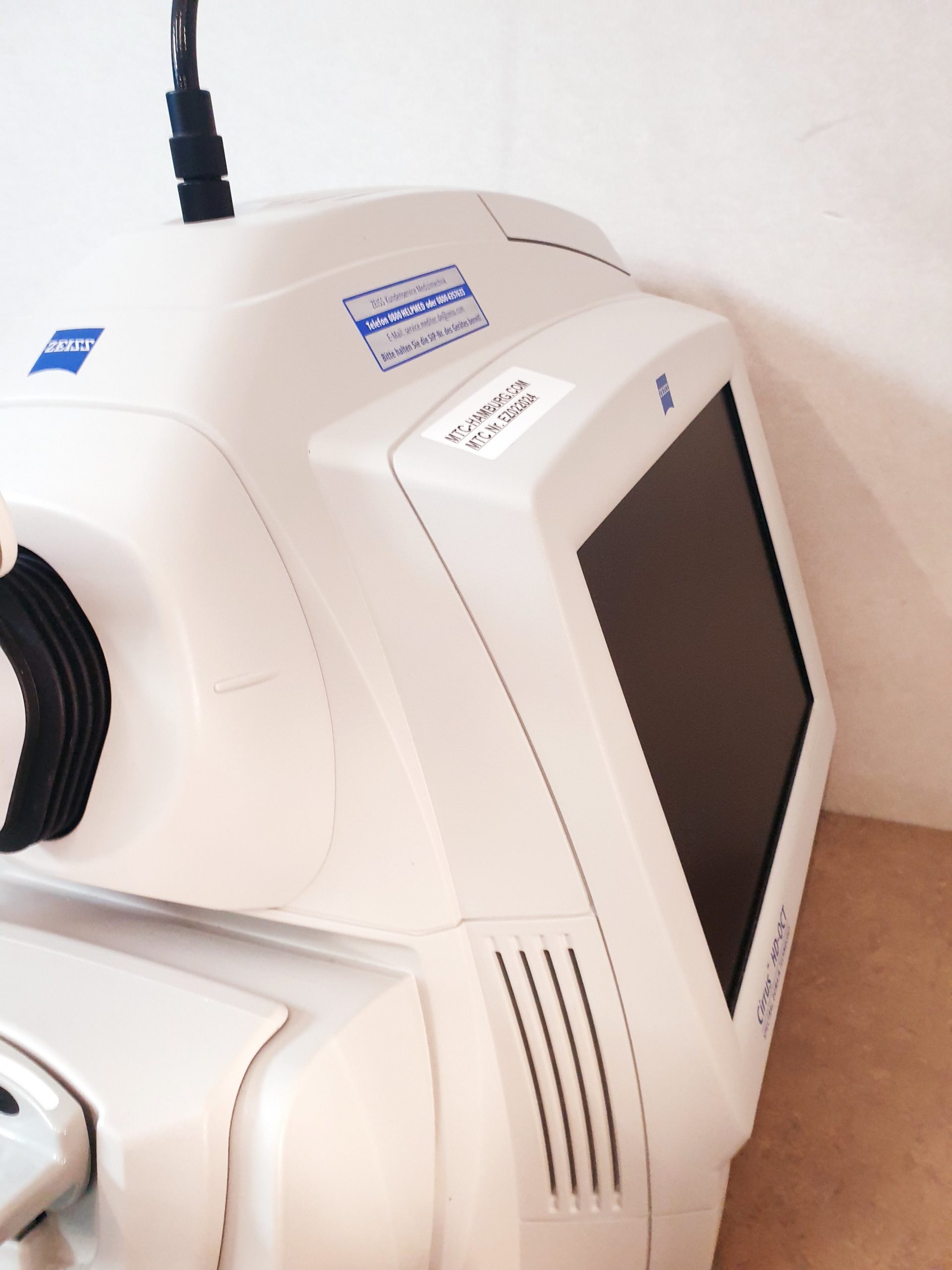 ZEISS Cirrus 400 Ophtalmoskop OCT – Defekt – software thumbnail 3