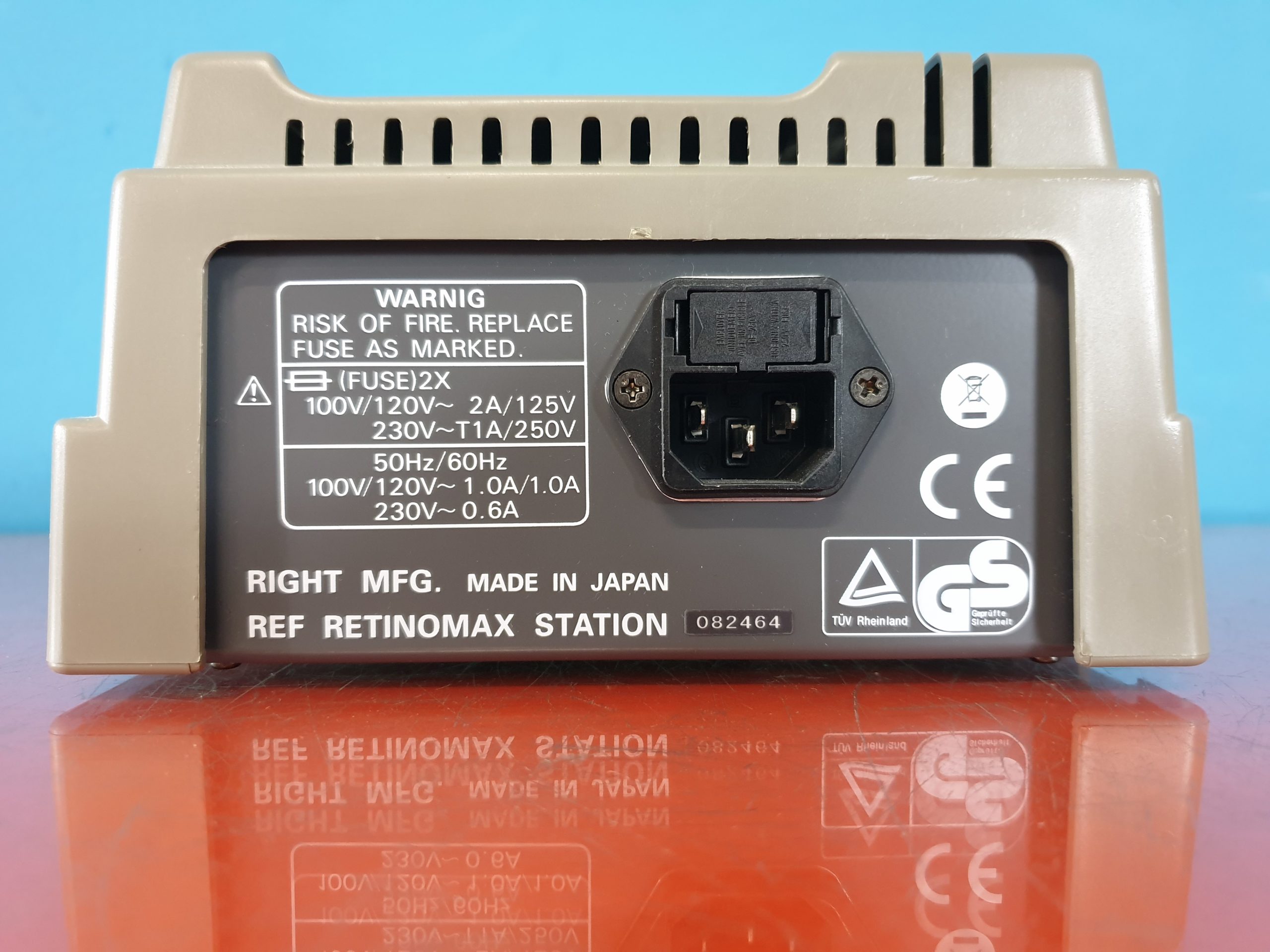 Righton Retinomax 2 Autorefraktor Keratometer + Ladestation thumbnail 8