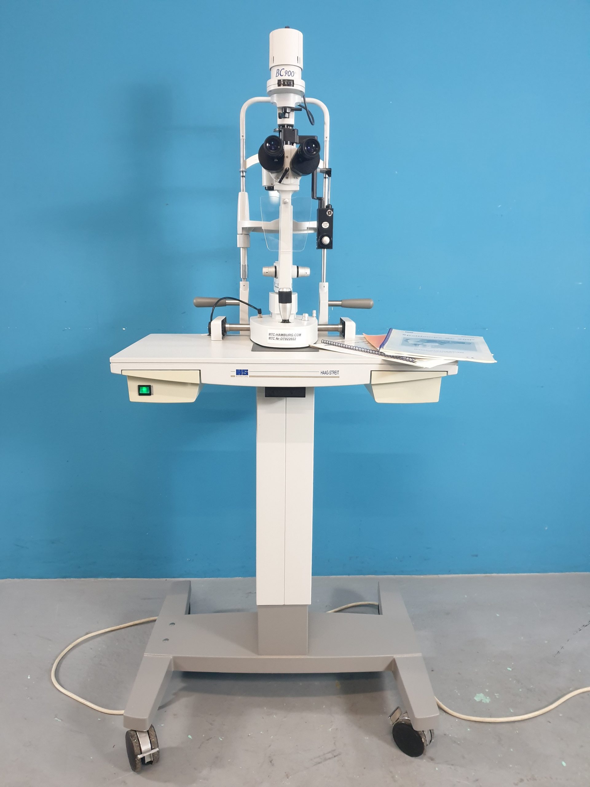 Haag Streit BC 900 // BC900 Spaltlampe + AT 900 Tonometer + HSM-901 Tisch // Slit lamp — image 1 of 8