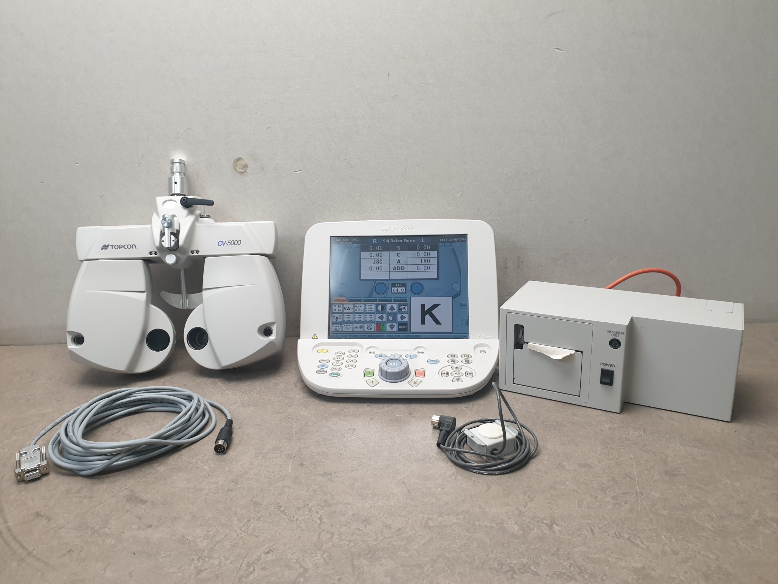 Topcon CV 5000 // CV-5000 automatischer Phoropter — image 1 of 25