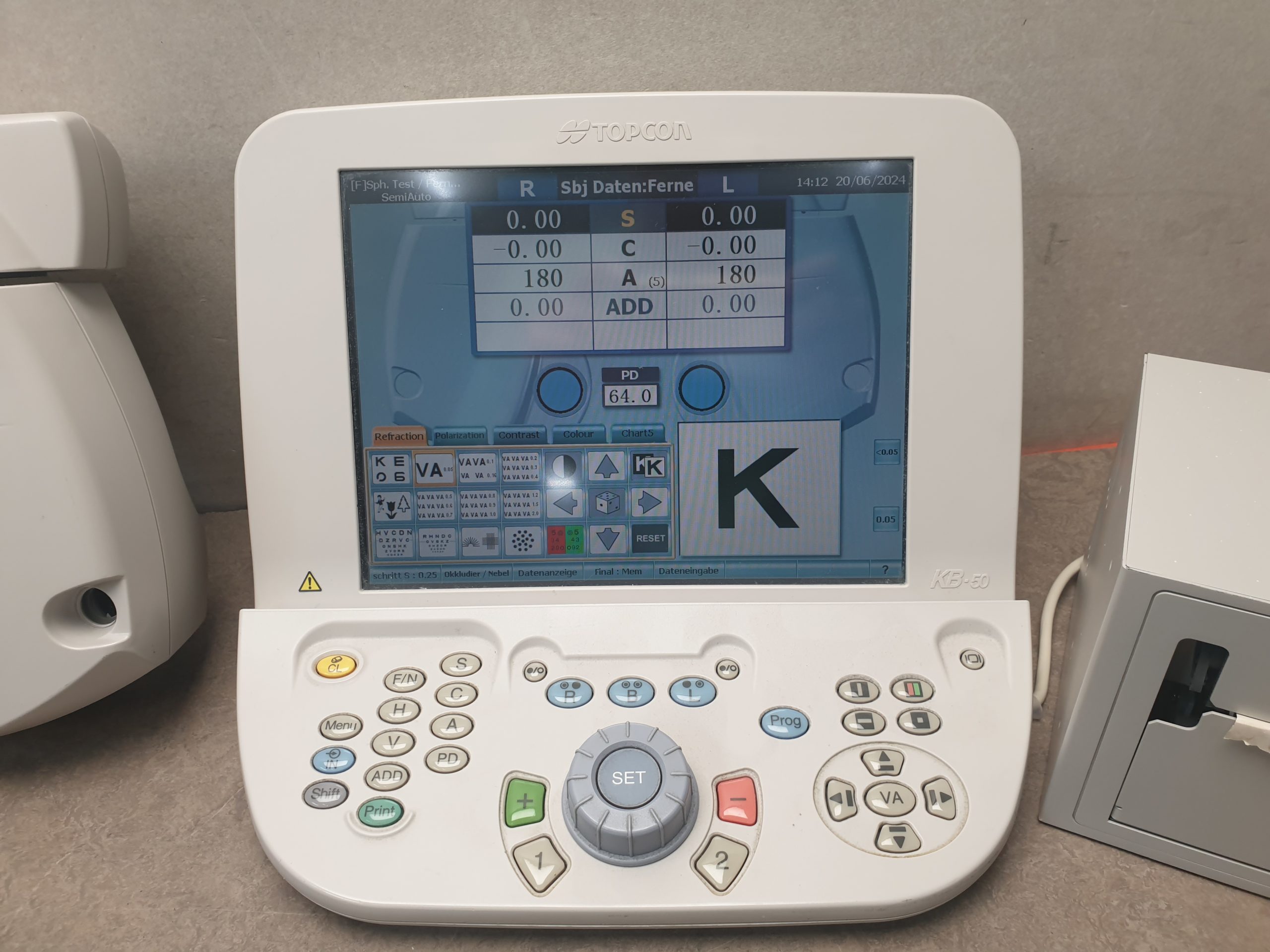 Topcon CV 5000 // CV-5000 automatischer Phoropter thumbnail 13