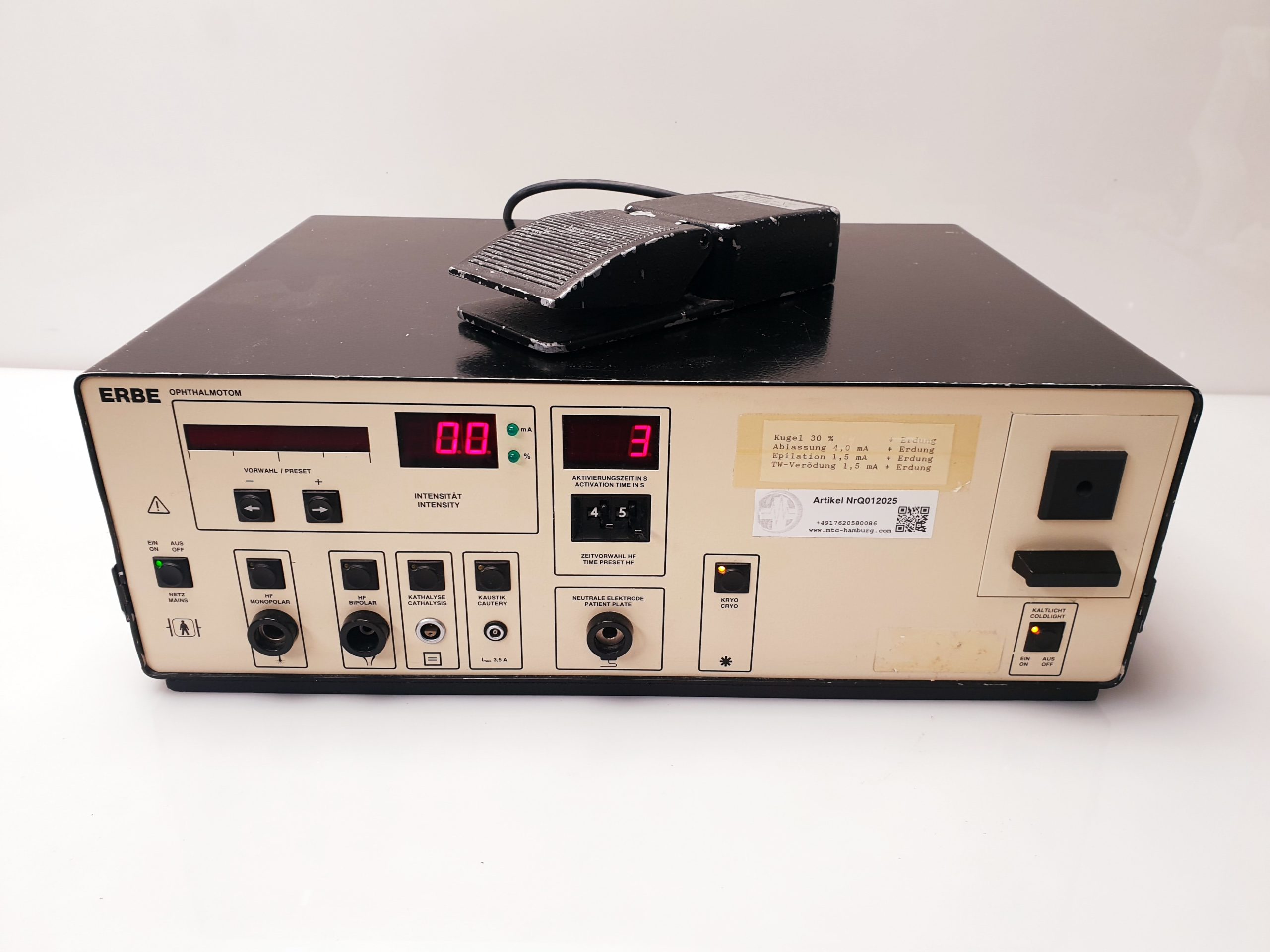 Erbe Ophtalmotom — image 1 of 10