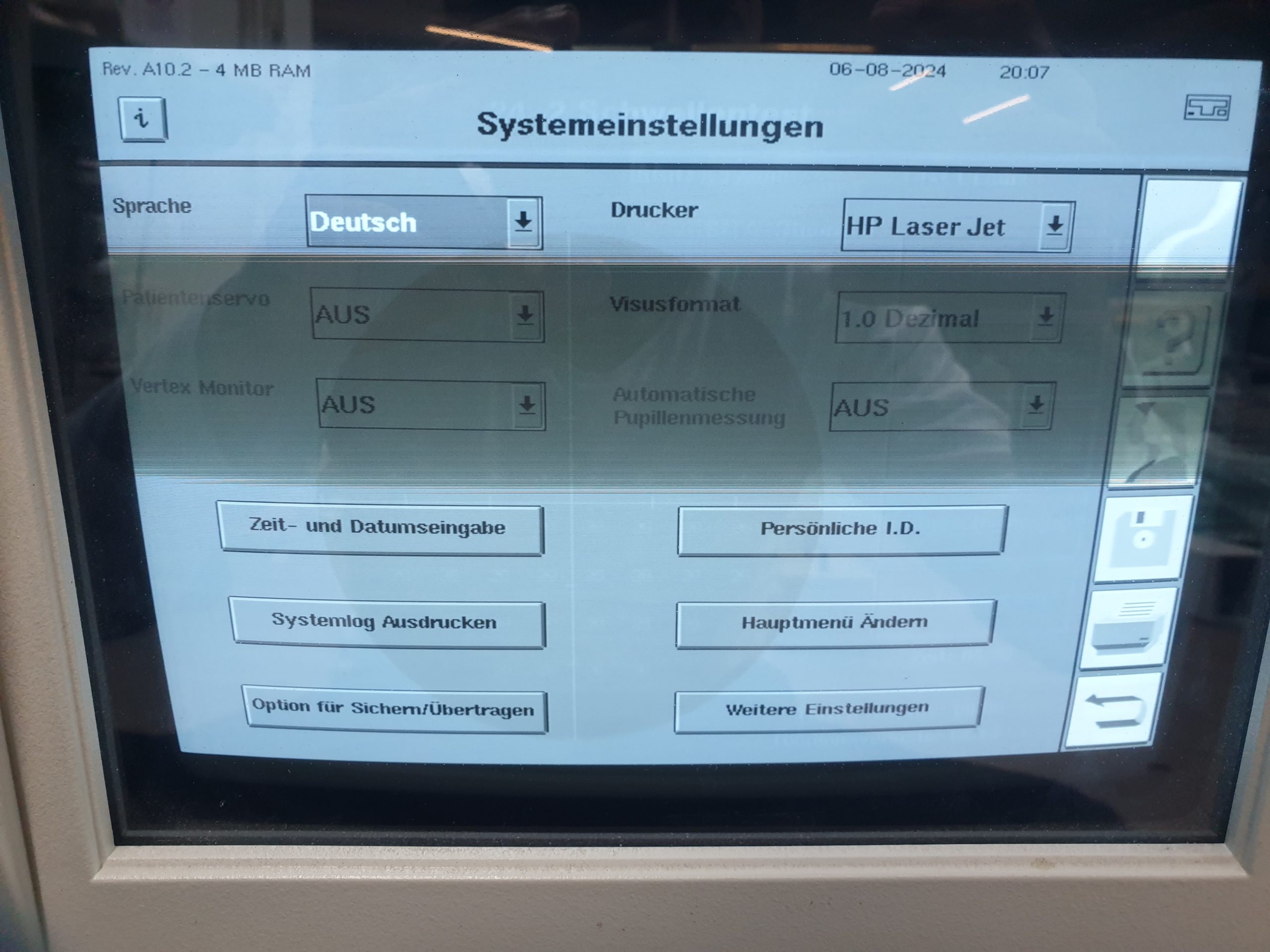 CARL ZEISS Humphrey 720 Gesichtsfeldanalysator thumbnail 4
