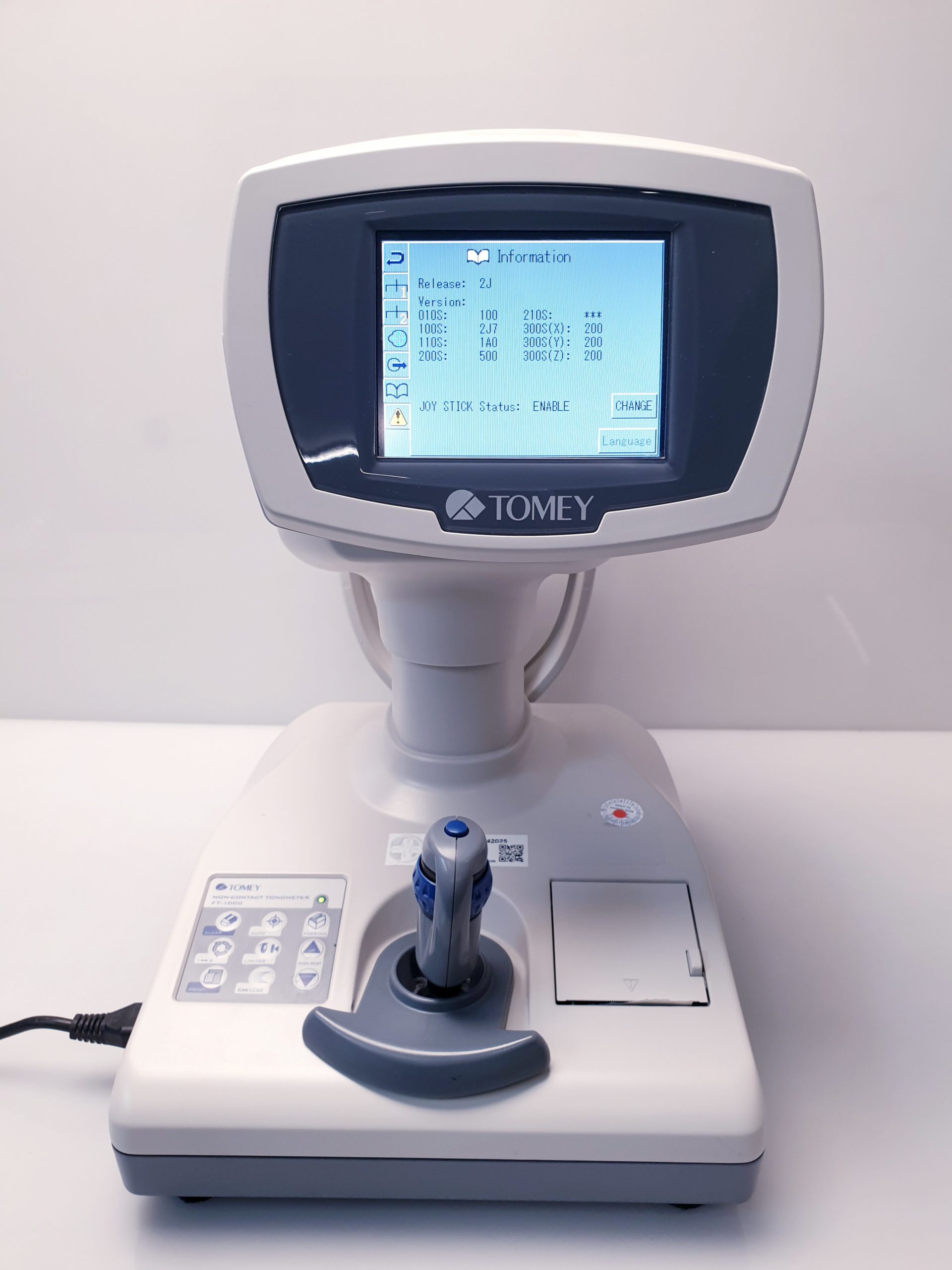 TOMEY FT-1000 FT1000 Tonometer – Non Contact Tonometerr thumbnail 6