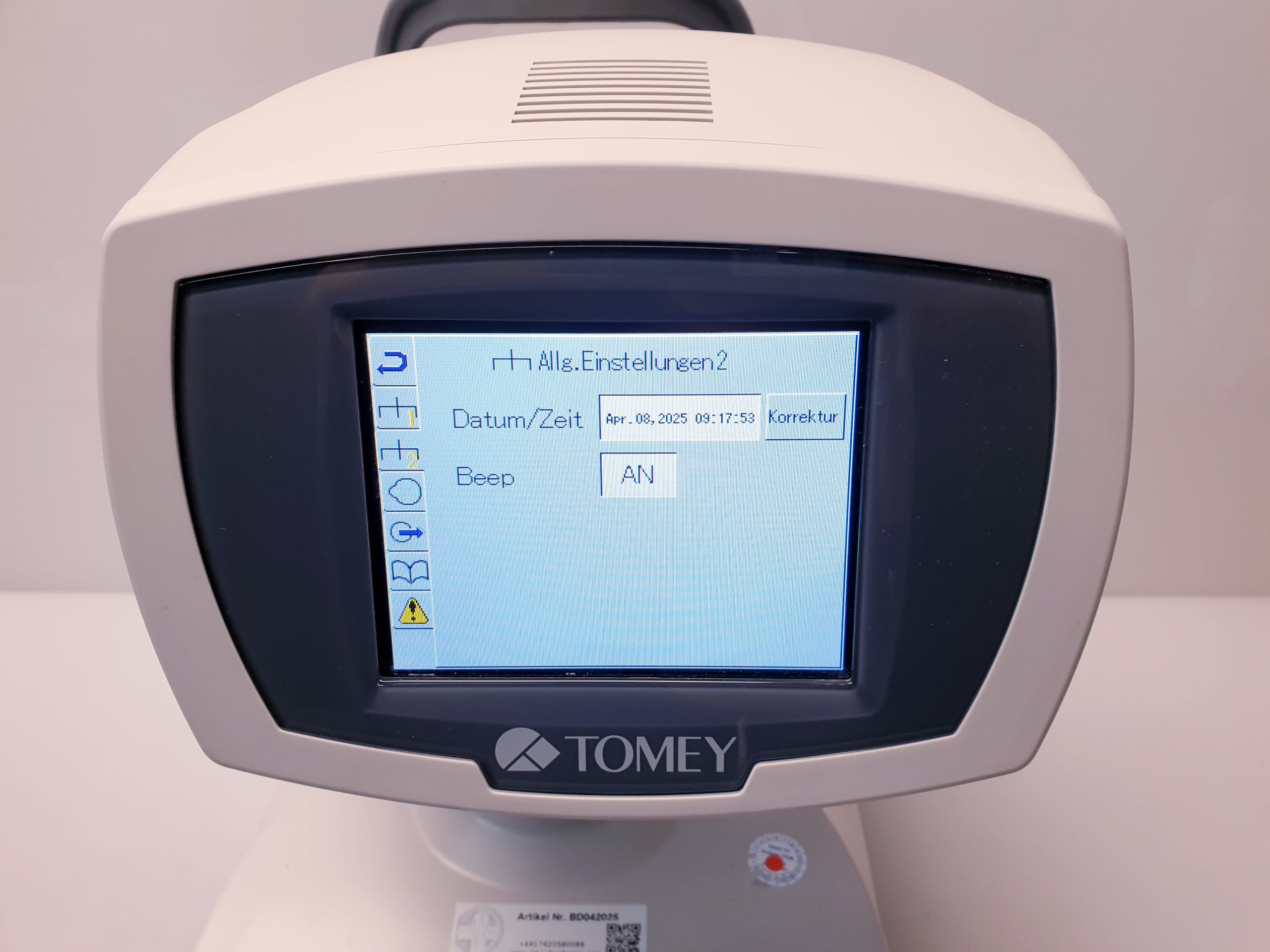 TOMEY FT-1000 FT1000 Tonometer – Non Contact Tonometerr thumbnail 12