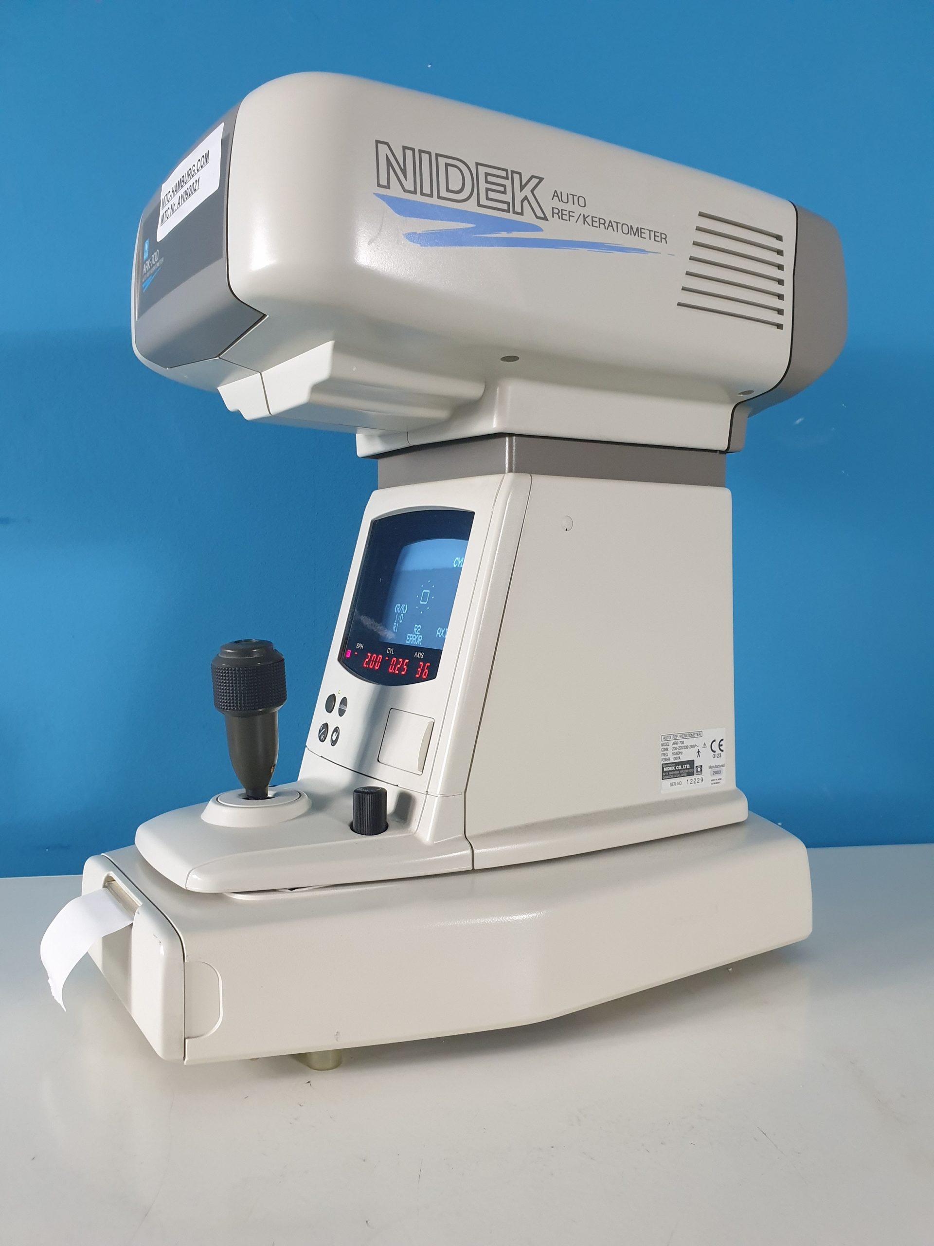 Nidek Keratometer ARK-700 // ARK 700 Auto Refraktometer — image 1 of 2