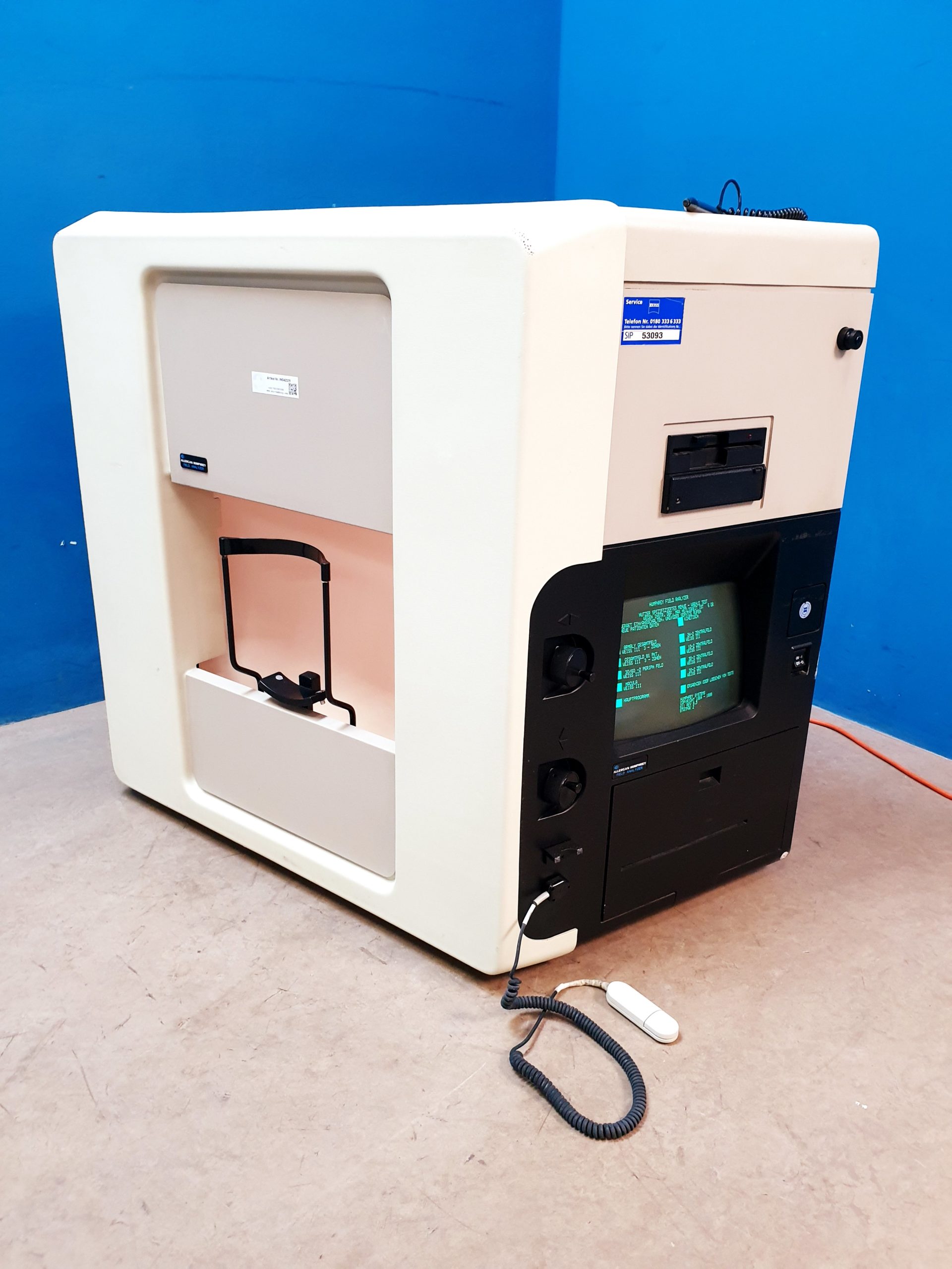 Allergan Humphrey Model 611 Visual Field Analyzer thumbnail 6