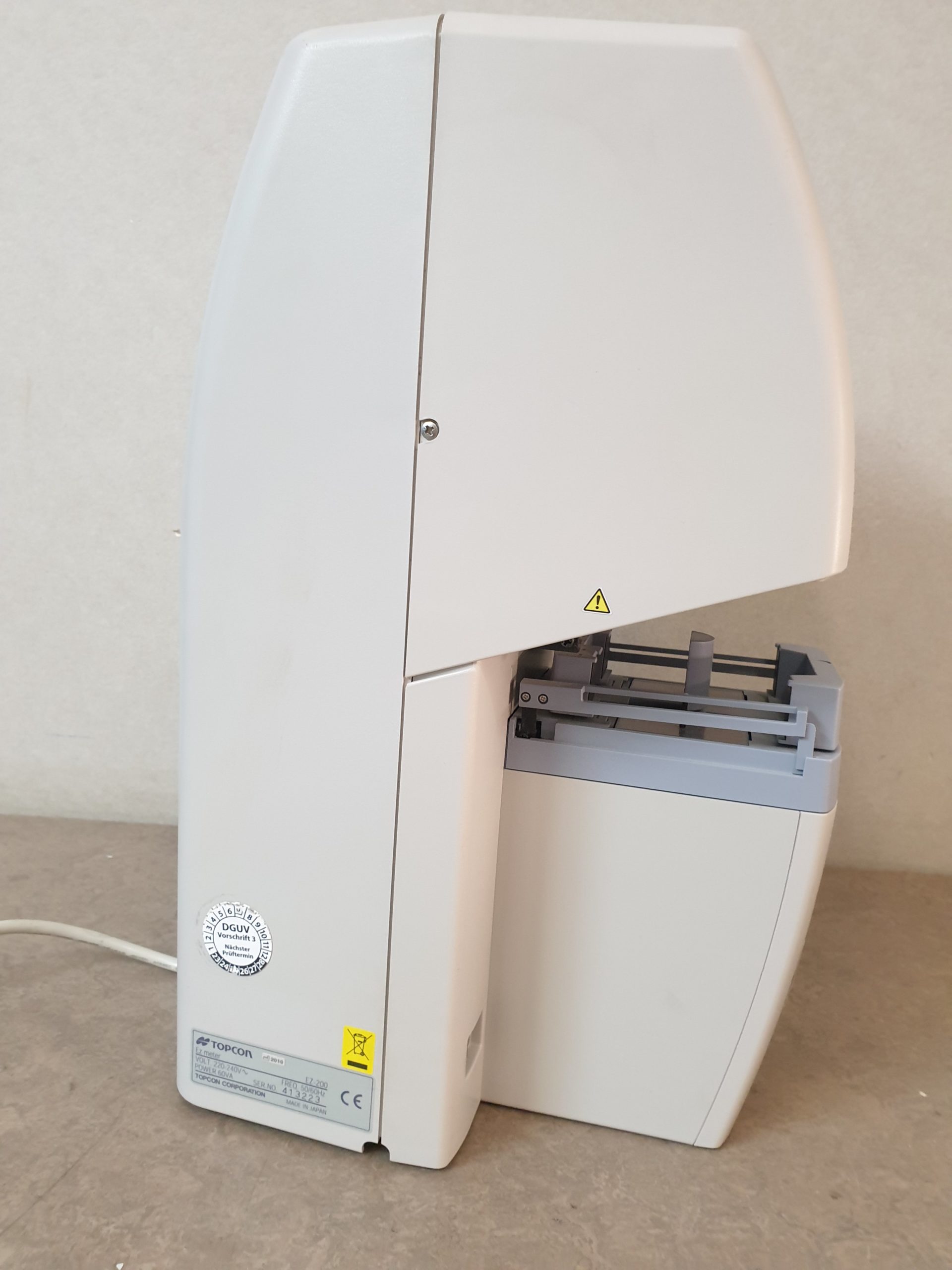 TOPCON AVANCE EZ-200 AUTO LENS ANALYZER Lensometer thumbnail 9