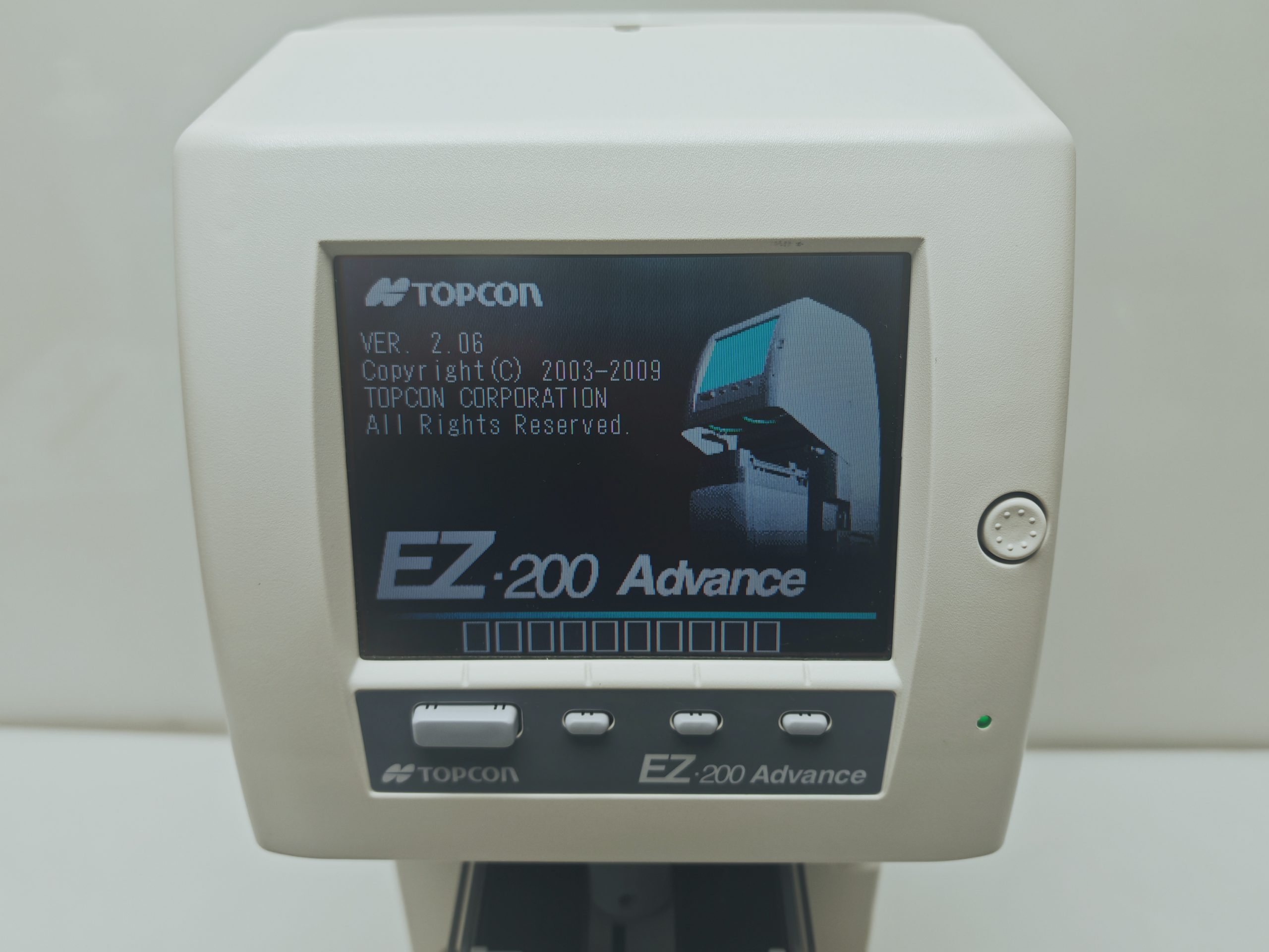 TOPCON AVANCE EZ-200 AUTO LENS ANALYZER Lensometer thumbnail 12