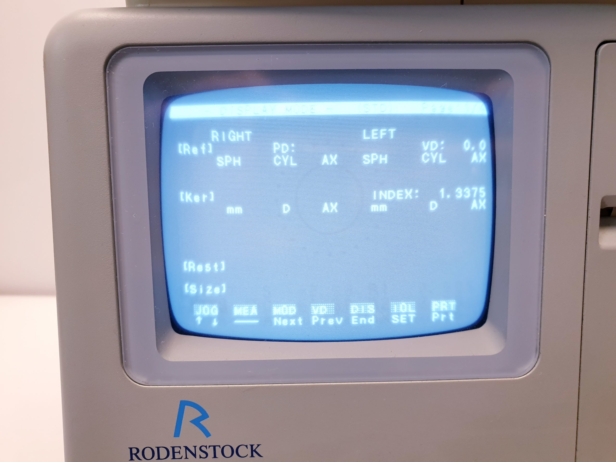 Rodenstock CX-520 Autorefraktor – Keratometer thumbnail 9