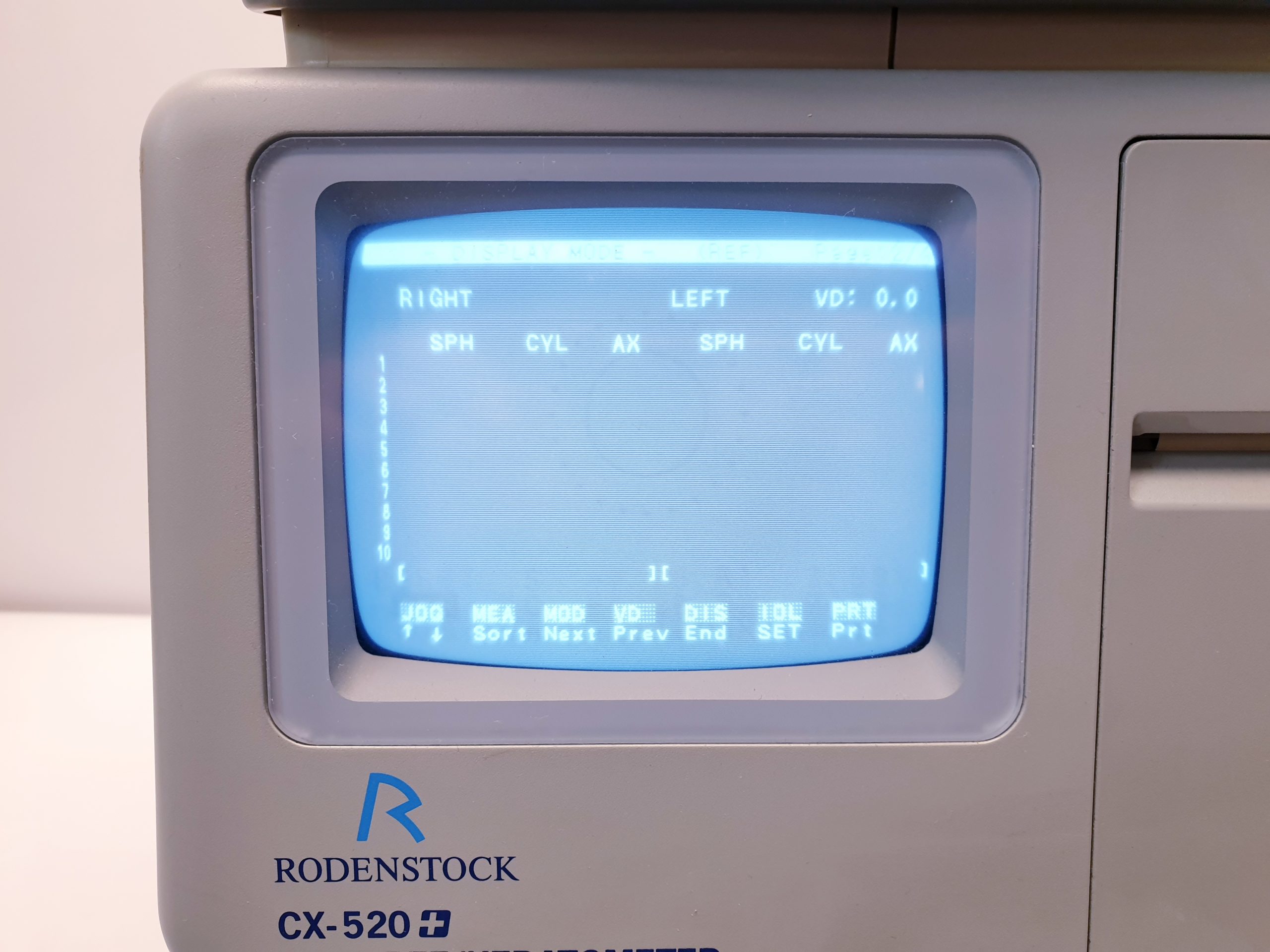 Rodenstock CX-520 Autorefraktor – Keratometer thumbnail 10