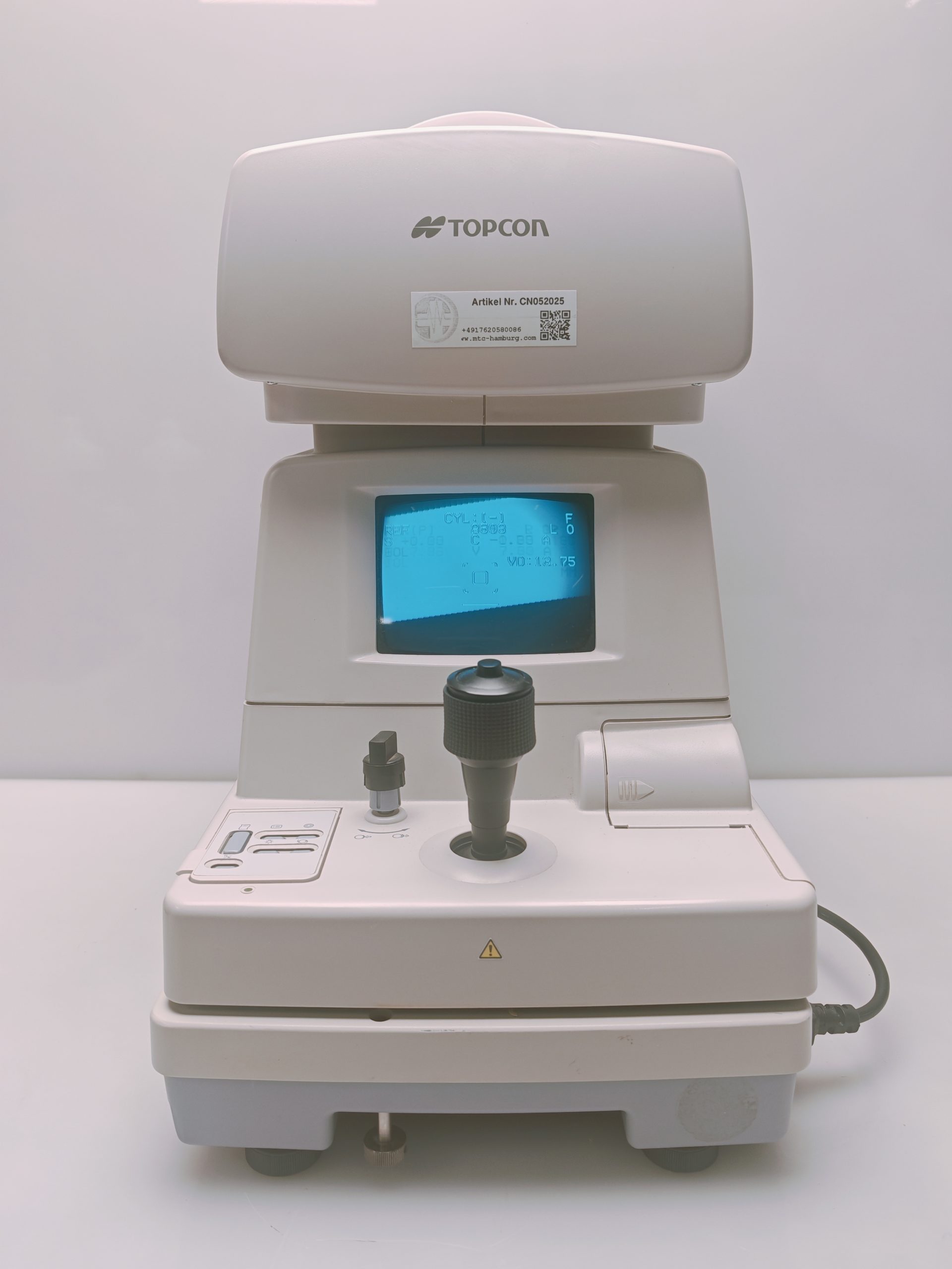 Topcon KR-8100P – KR8100P – KR 8100 P Autorefraktometer — image 1 of 15