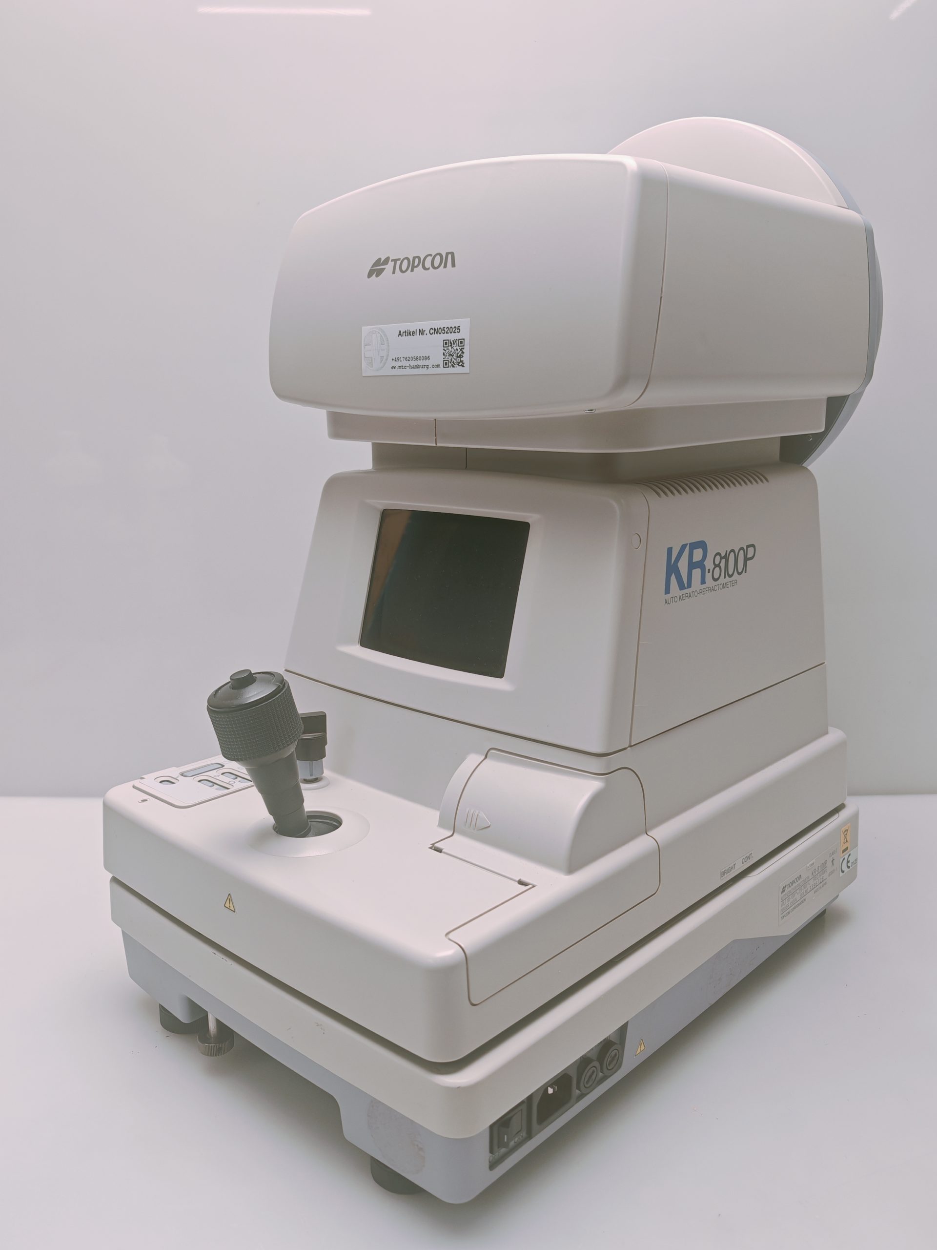 Topcon KR-8100P – KR8100P – KR 8100 P Autorefraktometer thumbnail 9