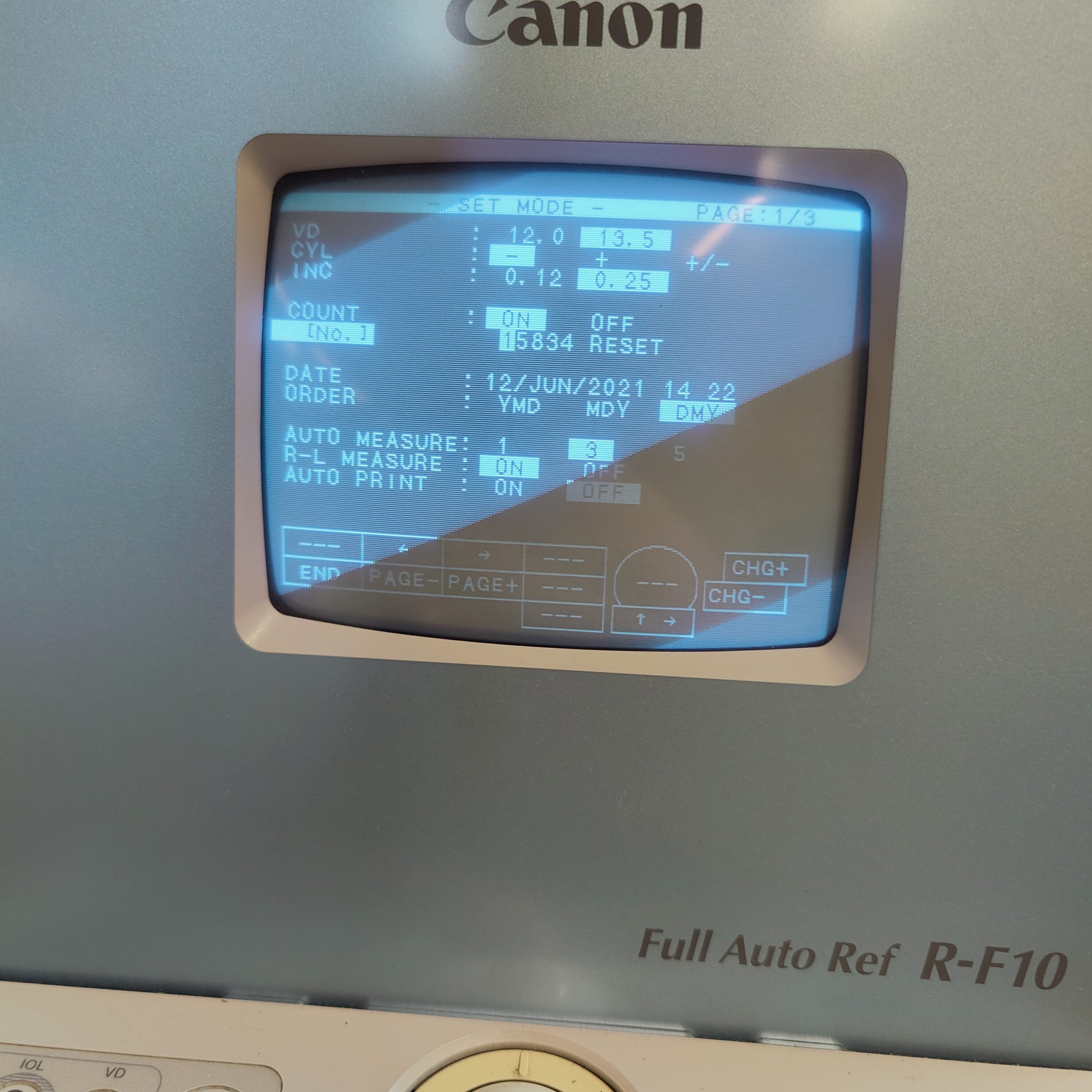Canon R-F10 Autorefraktometer Auto Refraktometer thumbnail 3