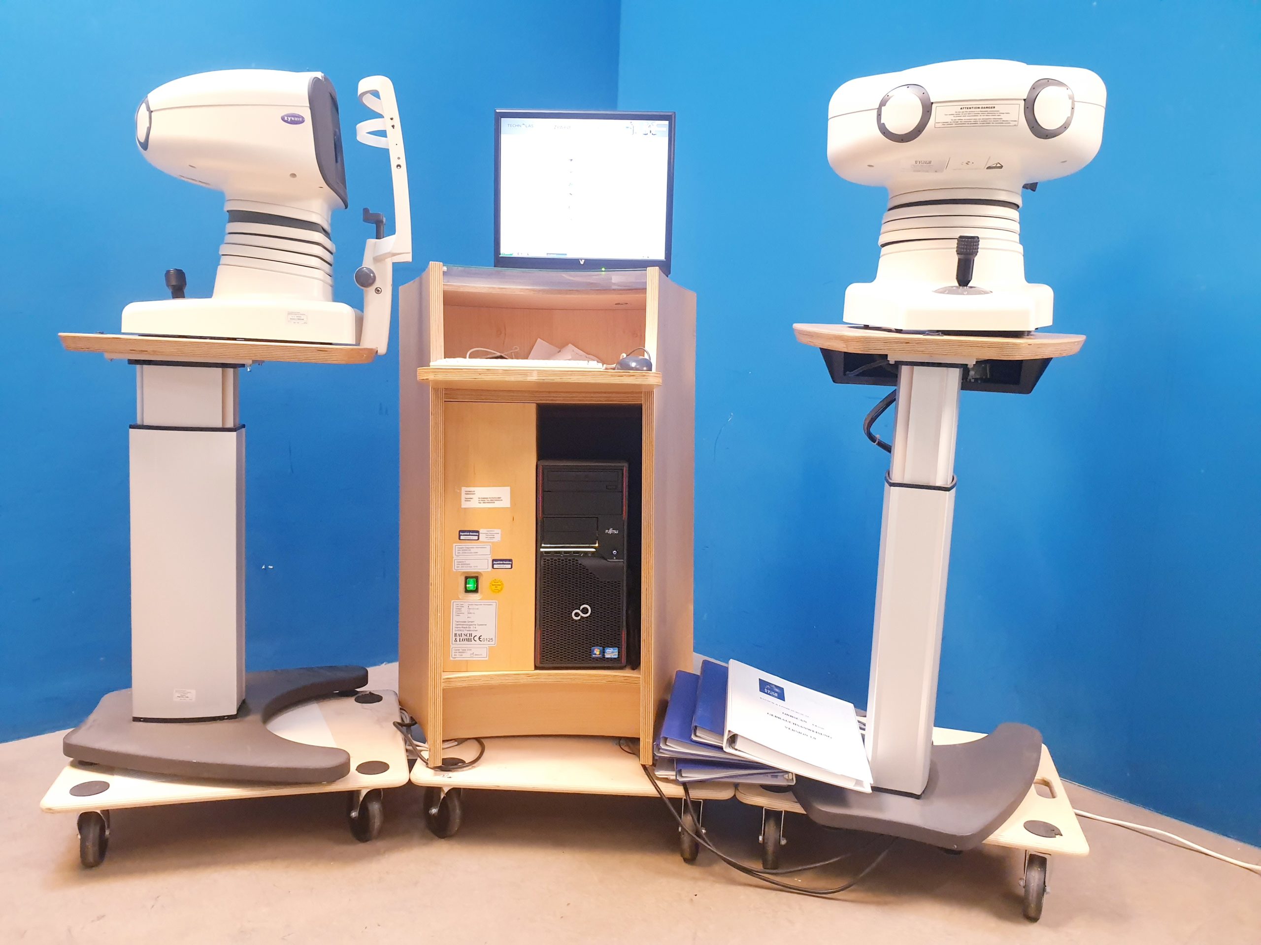 Bausch & Lomb Orbscan 3.14 IIz Topographer Corneal Analysis System topography – Zyoptix – zywave thumbnail 4