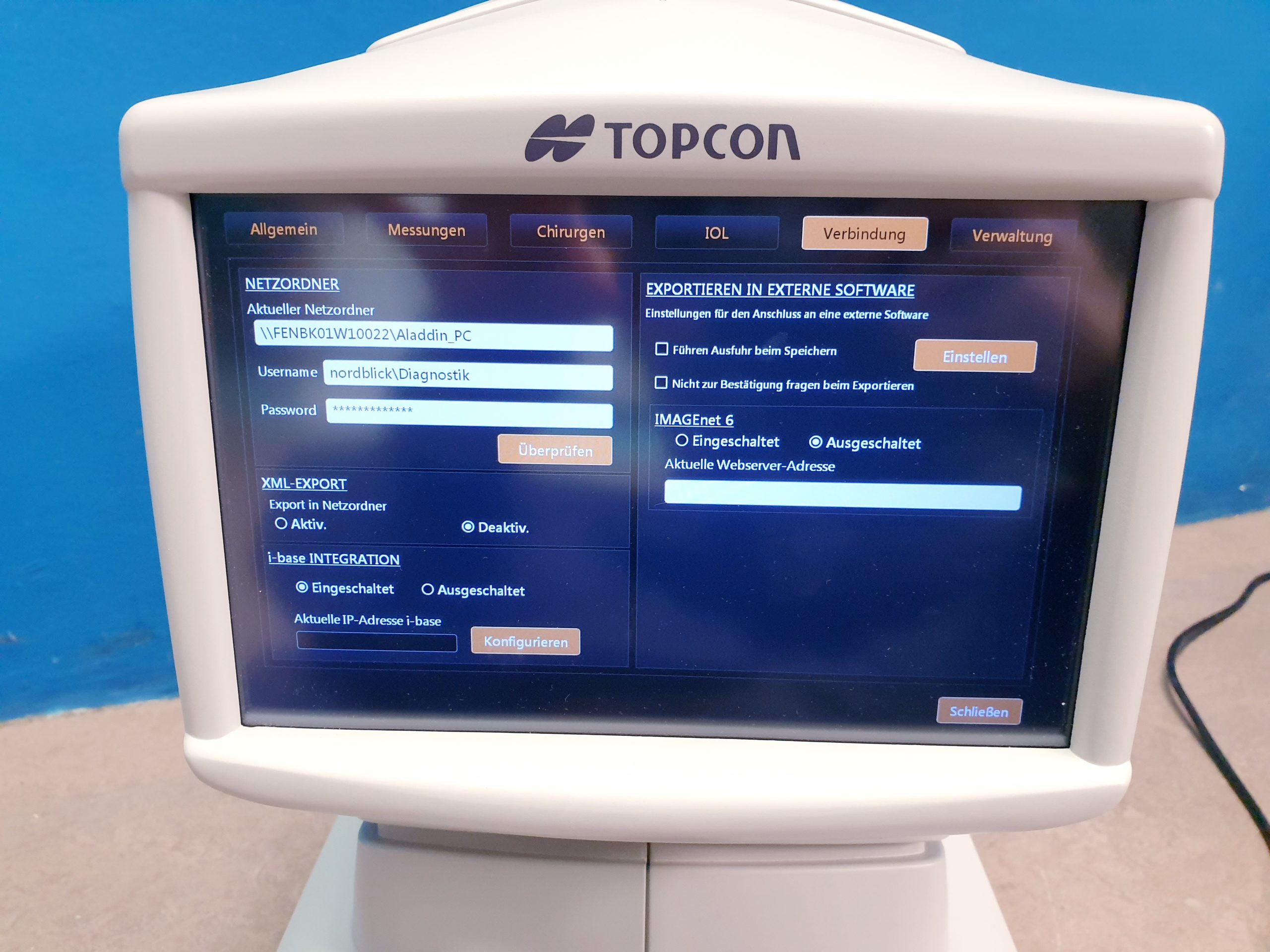 TOPCON ALADDIN Biometrie & Topographie Topographer thumbnail 11
