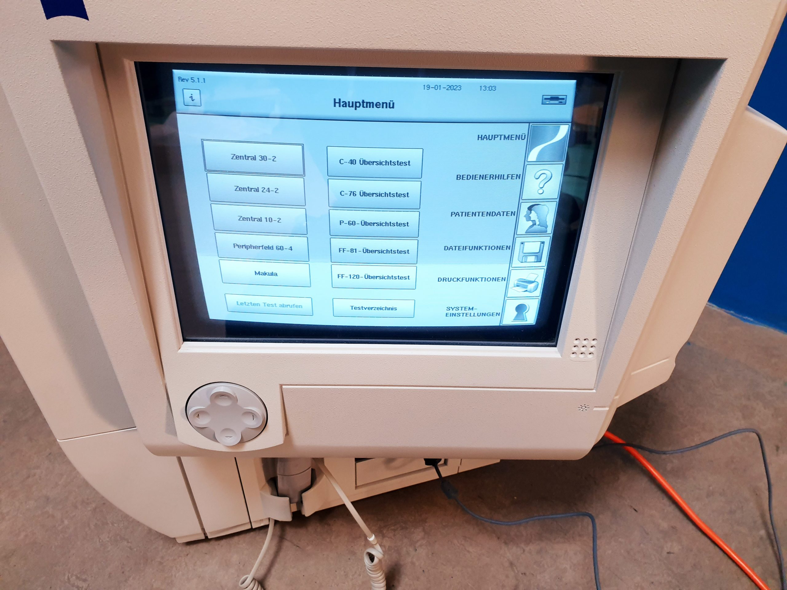 Perimeter Zeiss Humphrey Field Analyzer, Modell 740i – FIELD ANALYSER PERIMETER thumbnail 4