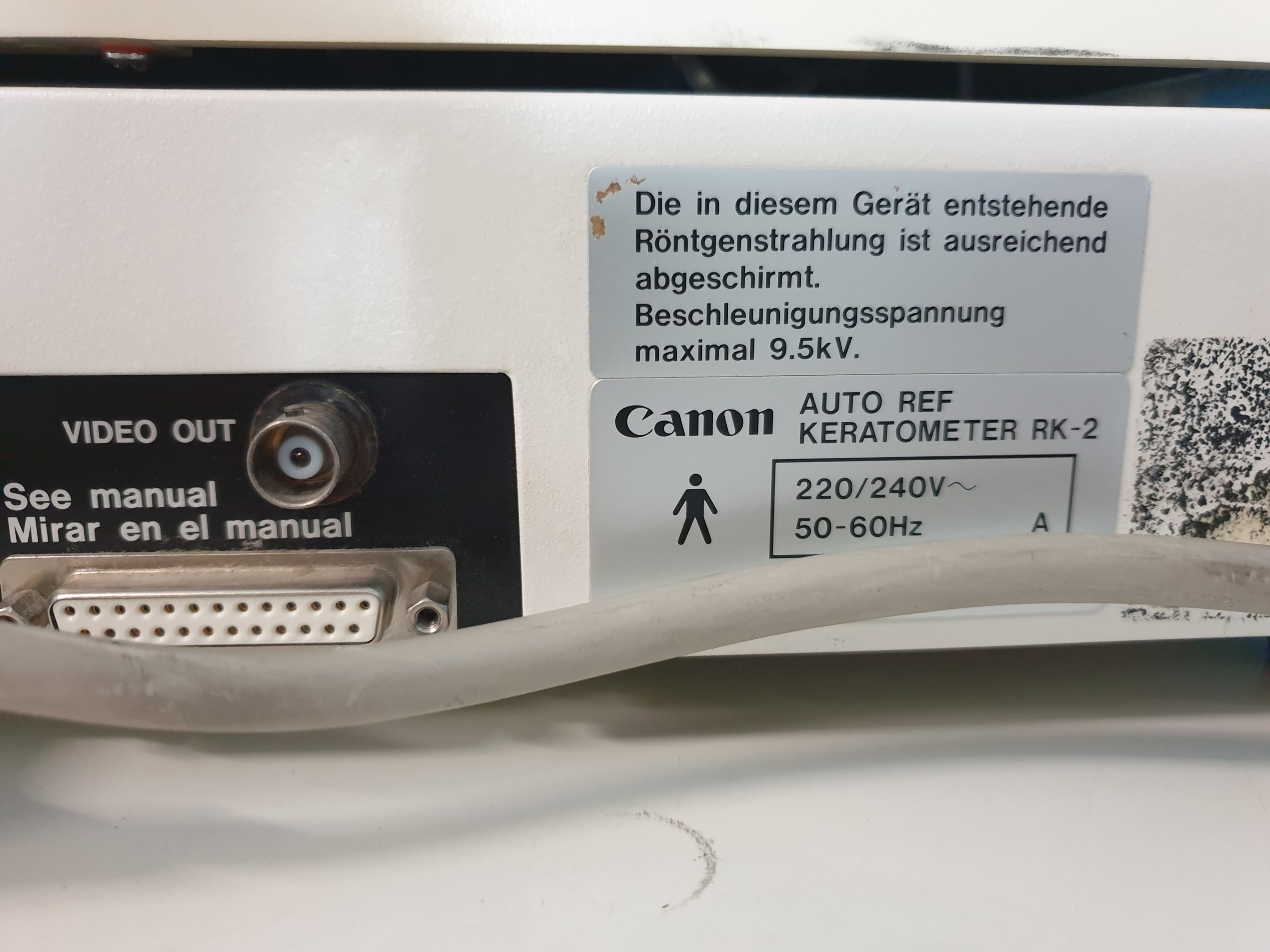 Canon RK-2 Hornhauttopograph thumbnail 4