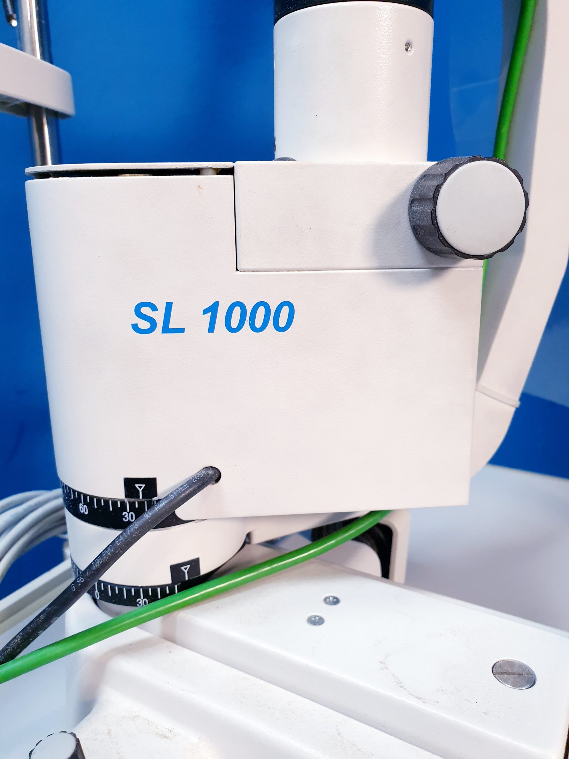 ALCON SL 1000 – SL1000 SLIP LAMP Spaltlampe 12,5 + EyeLite Adapter + thumbnail 6