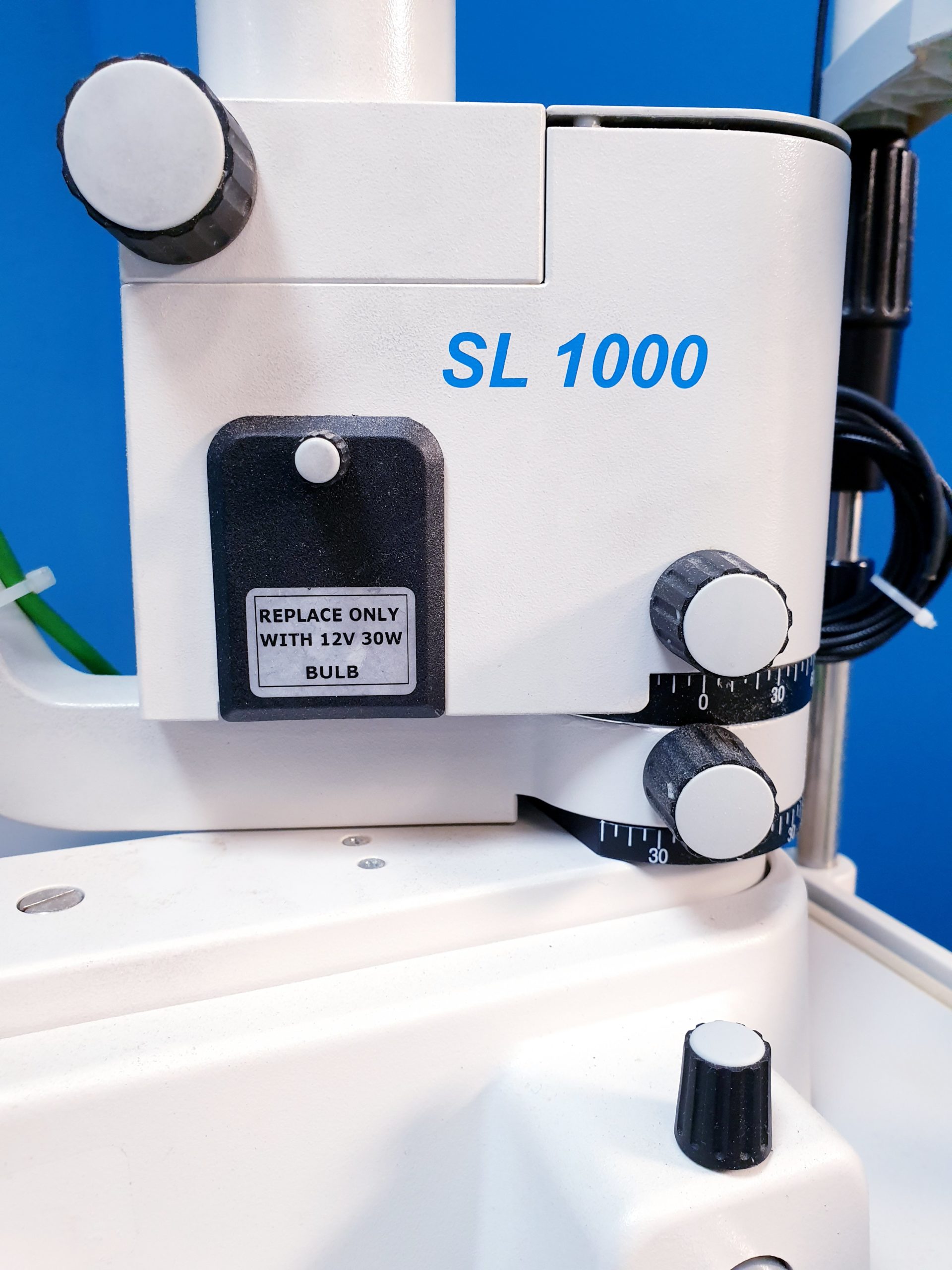 ALCON SL 1000 – SL1000 SLIP LAMP Spaltlampe 12,5 + EyeLite Adapter + thumbnail 9