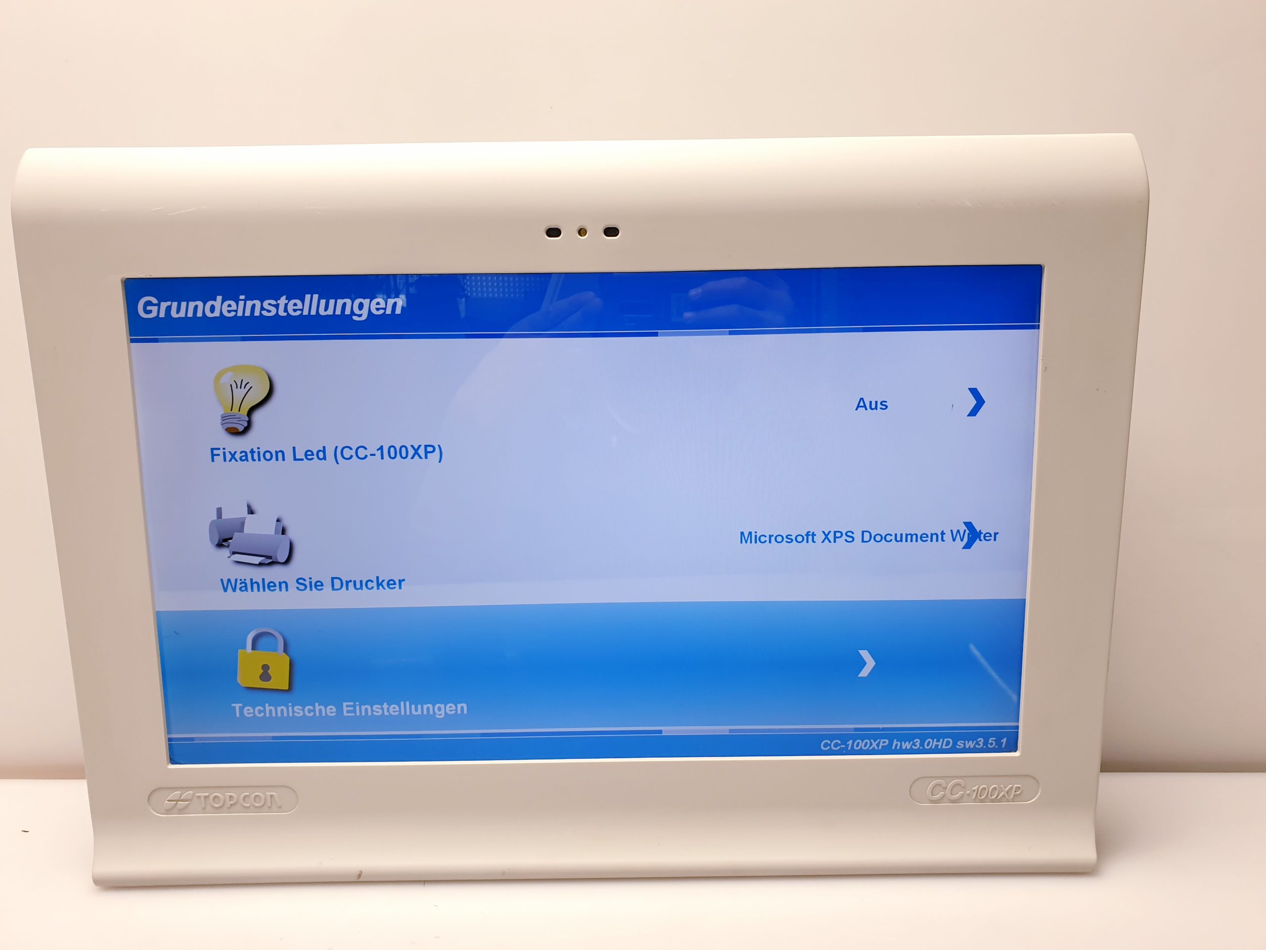 Topcon CC-100XP Sehprüfsystem Computerized Chart Unit thumbnail 13