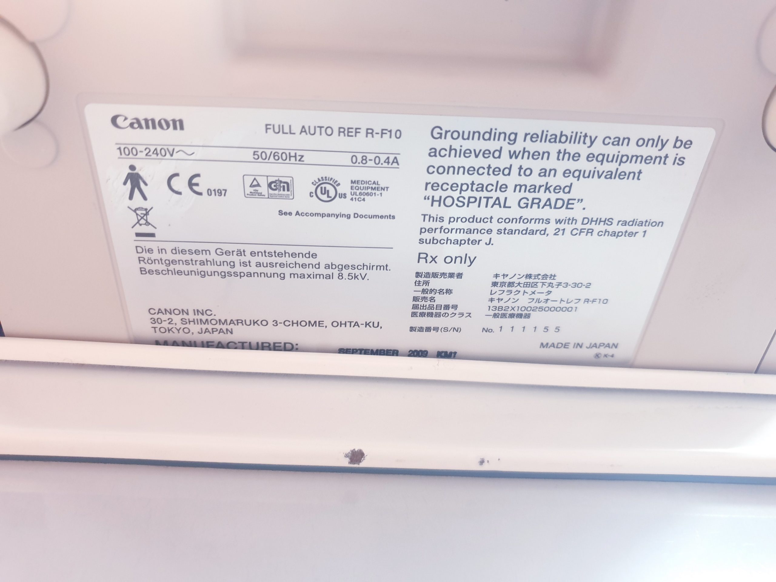 Canon Full Auto REF R-F10 RF10 thumbnail 10