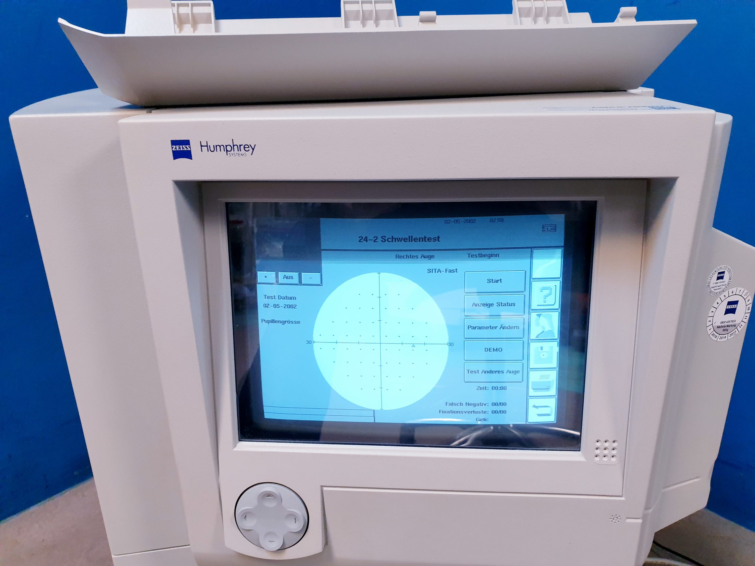 Perimeter Zeiss Humphrey Field Analyzer, Modell 740i – FIELD ANALYSER PERIMETER thumbnail 4