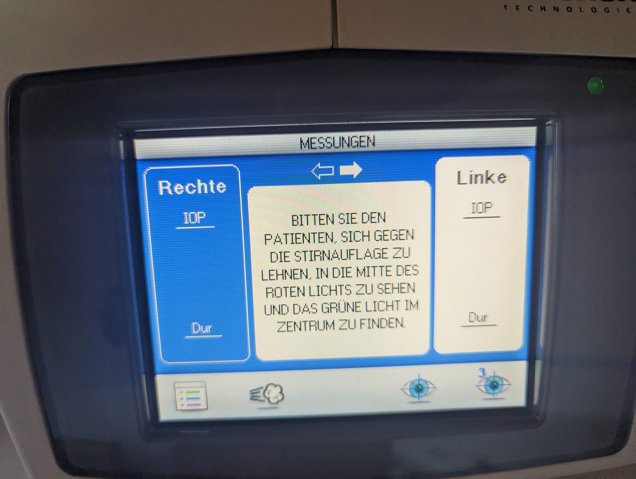Reichert 7 Non Contact Auto Tonometer DOM 2012 thumbnail 2