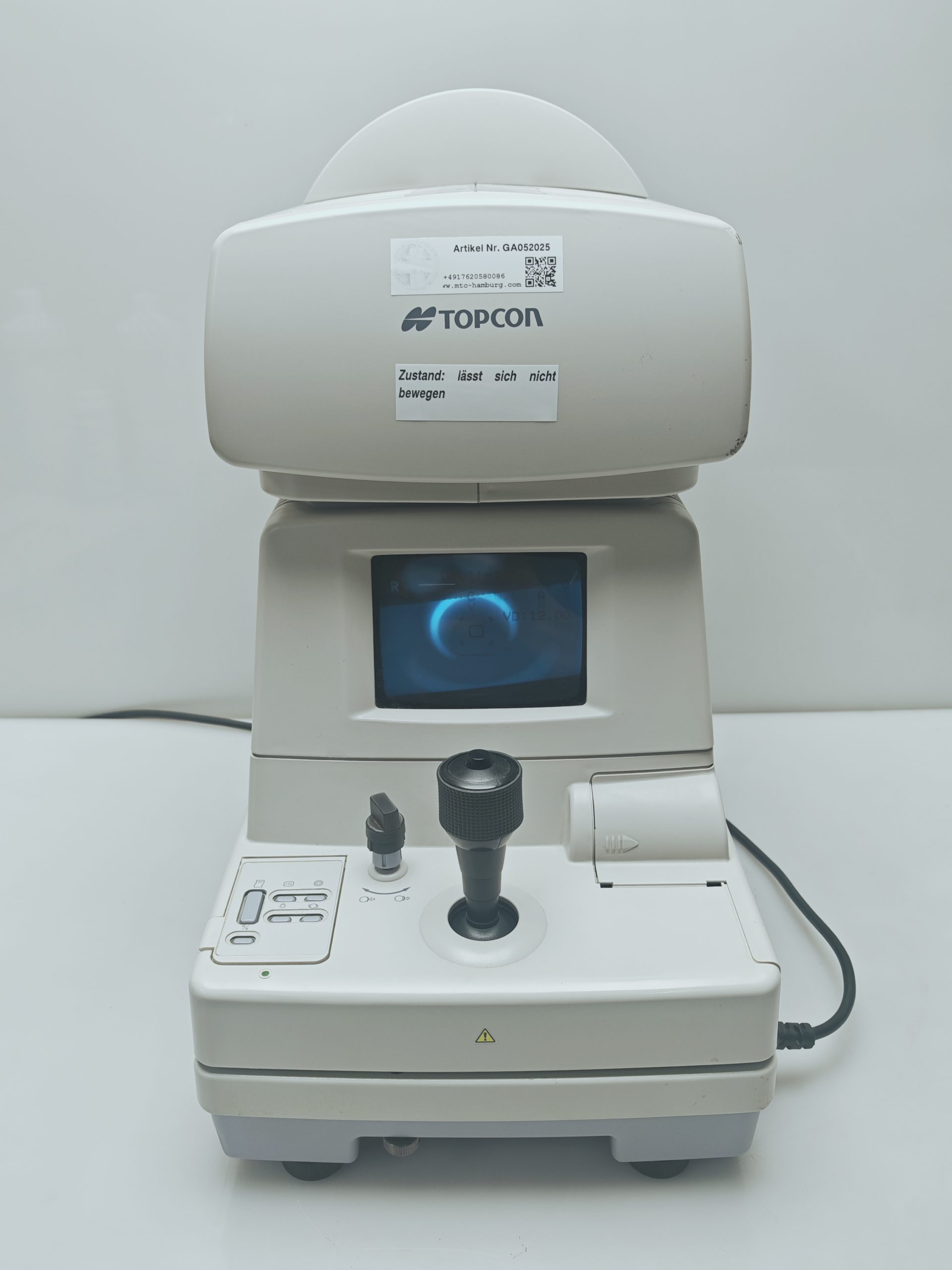 Topcon KR-8100P Autorefraktometer – ungeprüft thumbnail 13