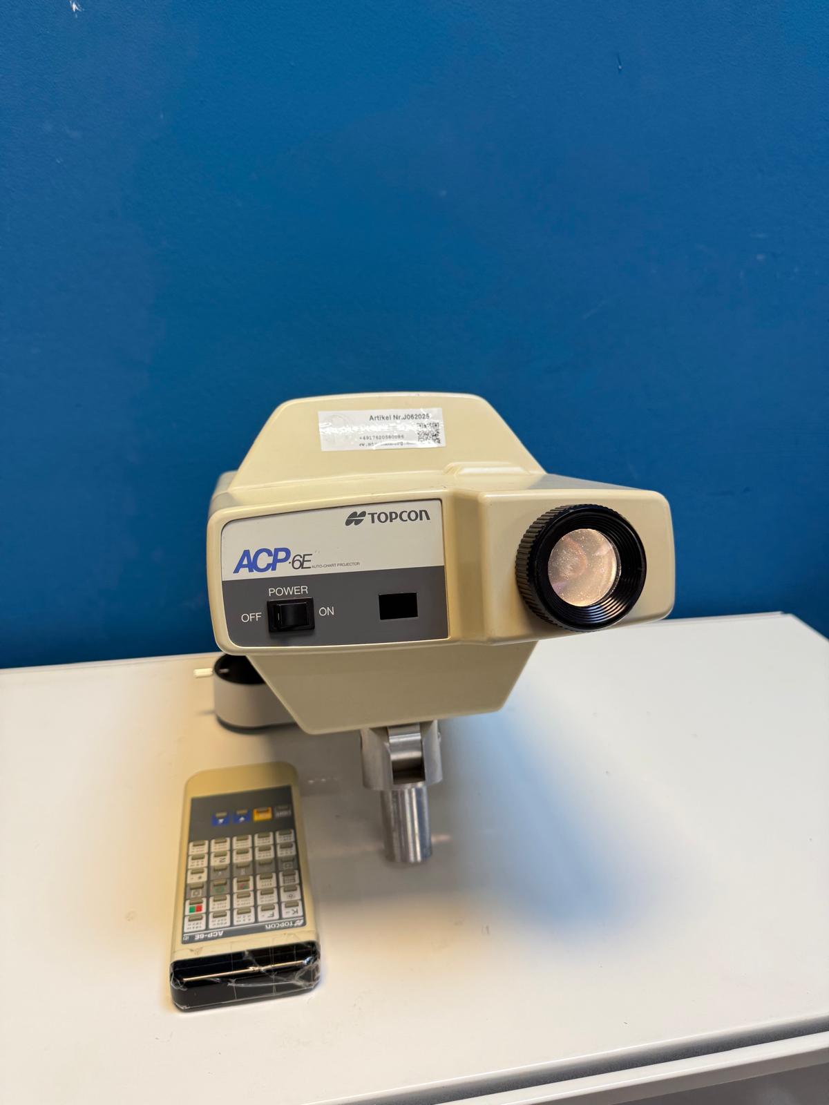 Topcon ACP 6E Sehzeichenprojektor mit Fernbedienung thumbnail 4