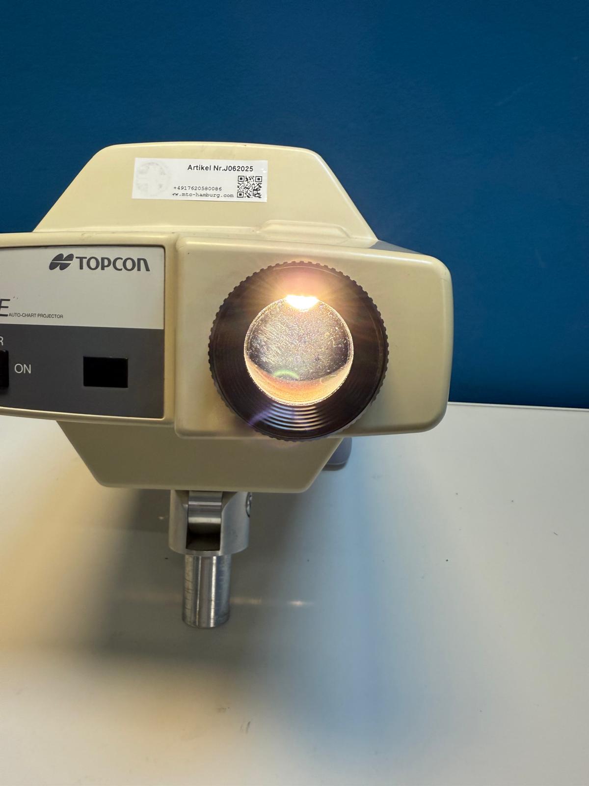 Topcon ACP 6E Sehzeichenprojektor mit Fernbedienung thumbnail 5