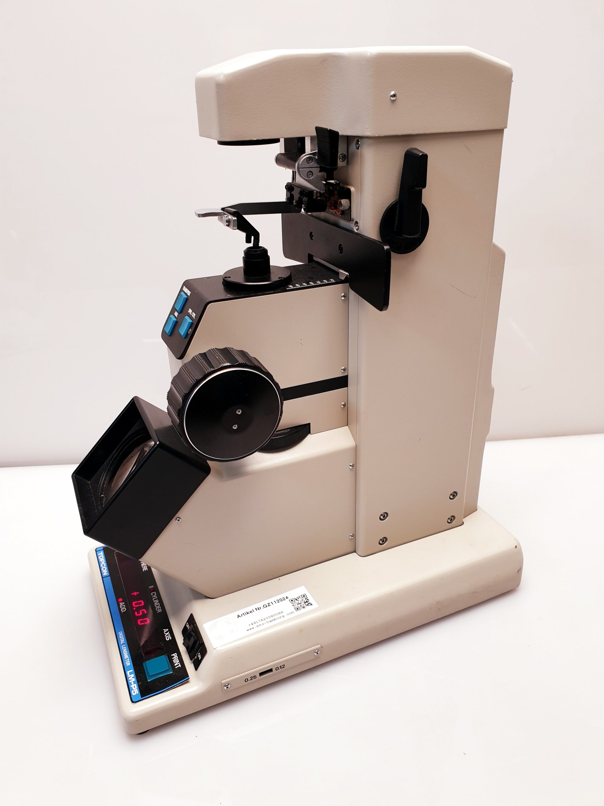 Topcon LM-P5 Digital Lensmeter thumbnail 7